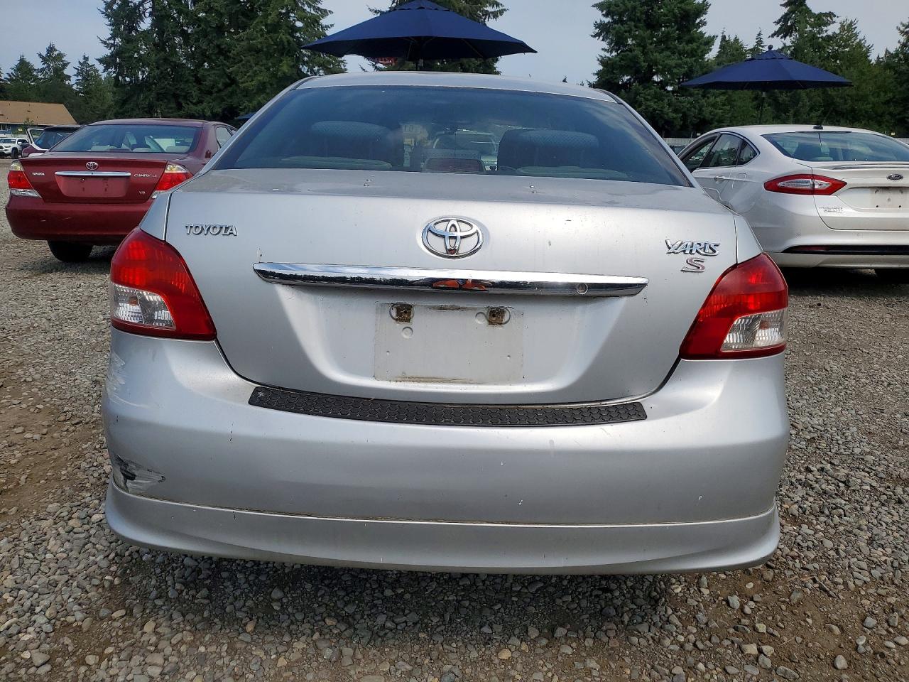 2007 Toyota Yaris S Gray vin: JTDBT903871087617