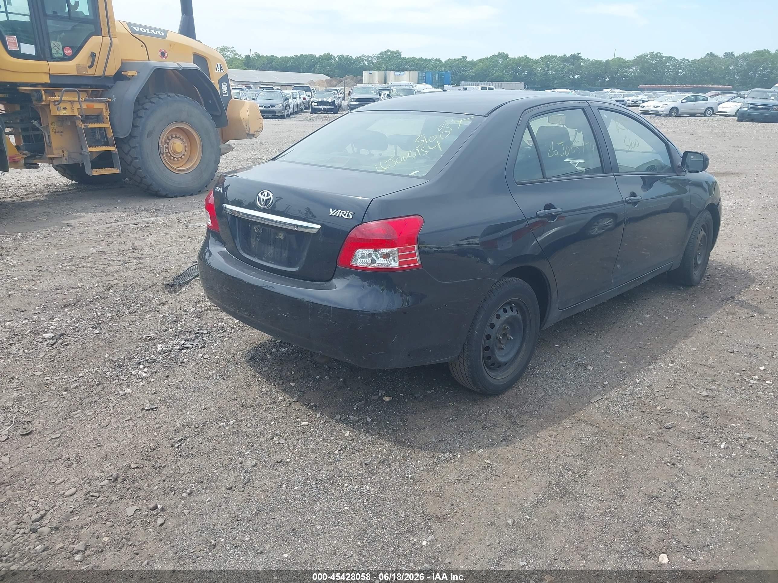 2009 Toyota Yaris   Black vin: JTDBT903894048480
