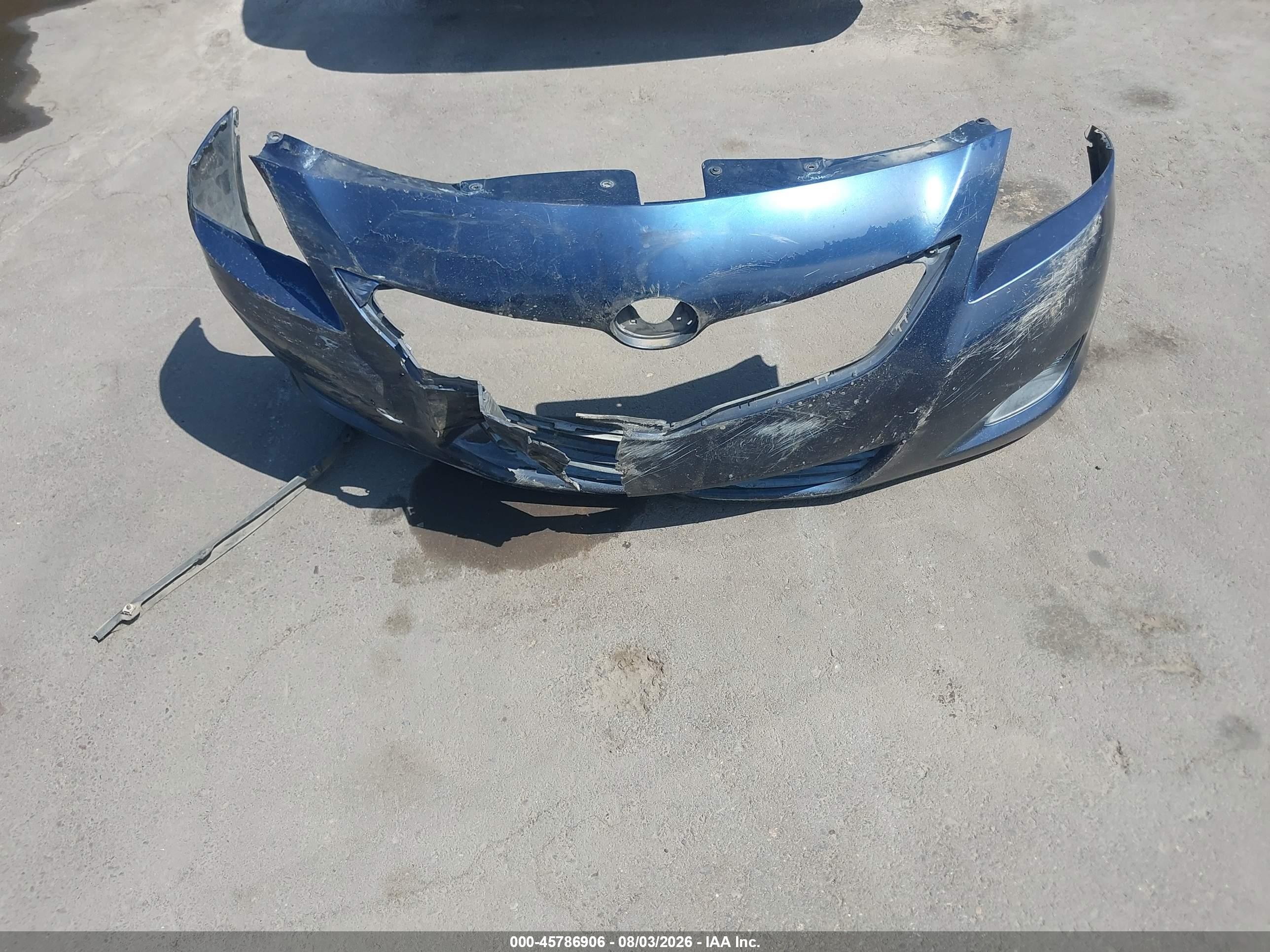 2007 Toyota Yaris   Blue vin: JTDBT923071079962