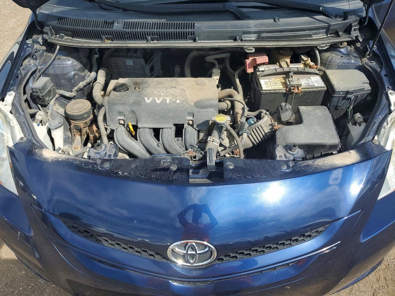 2007 Toyota Yaris Base Blue vin: JTDBT923071080738