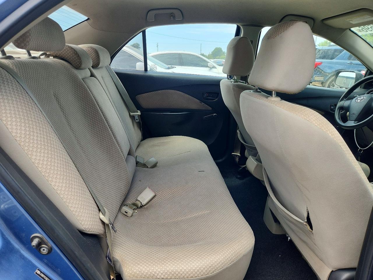 2007 Toyota Yaris Base Blue vin: JTDBT923071082425