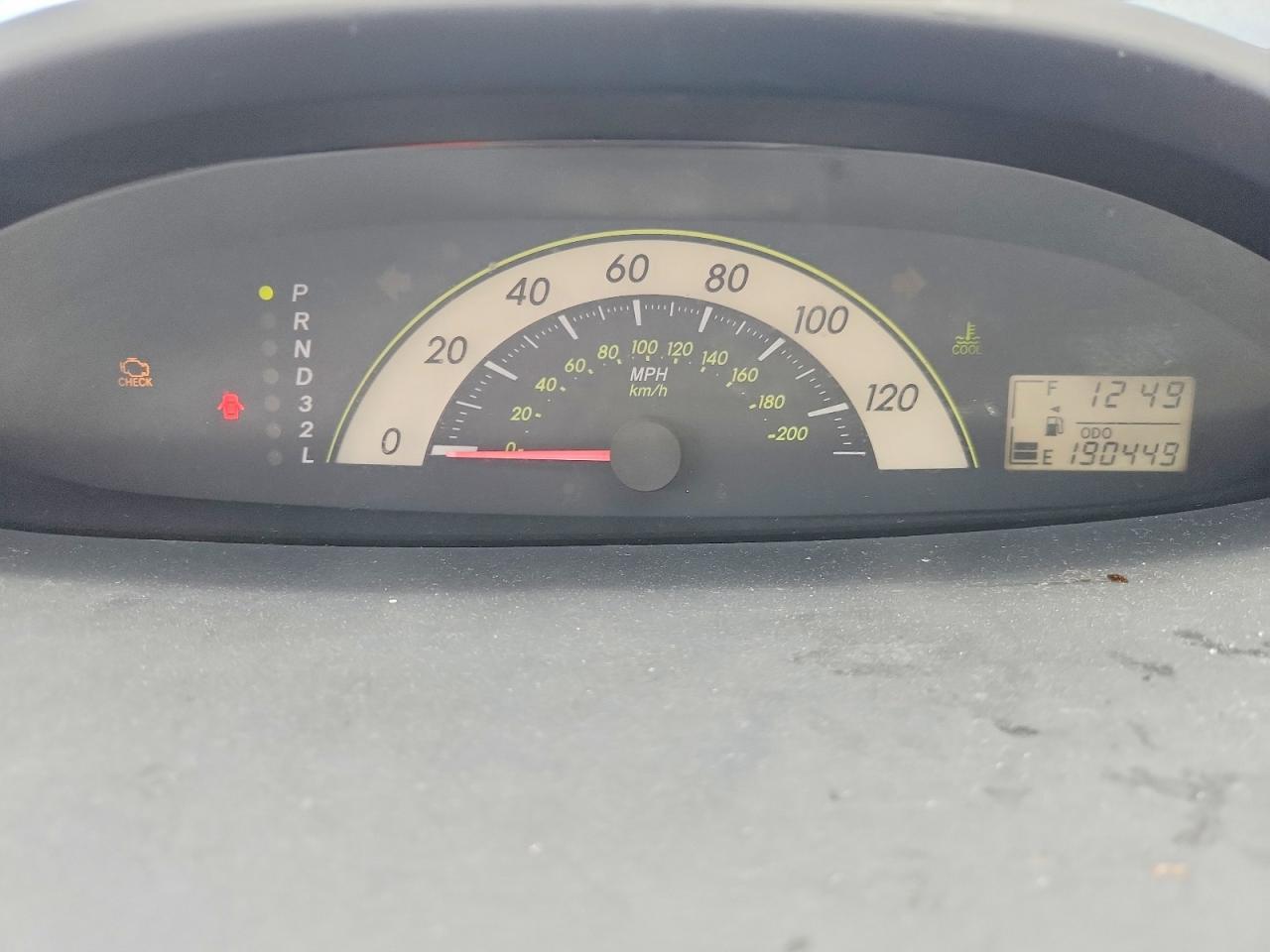 2007 Toyota Yaris Base Blue vin: JTDBT923071082425