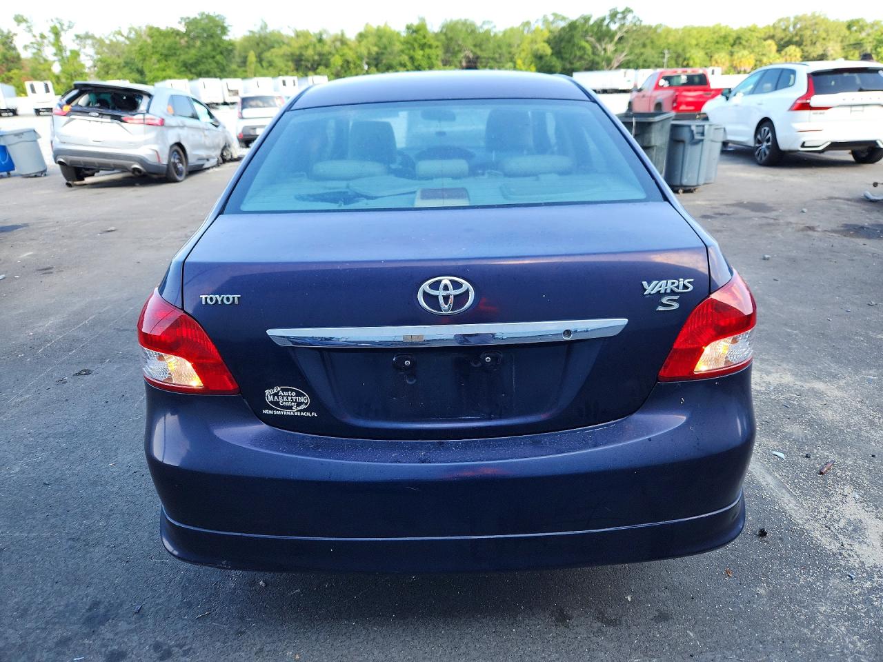 2007 Toyota Yaris S Black vin: JTDBT923071108862