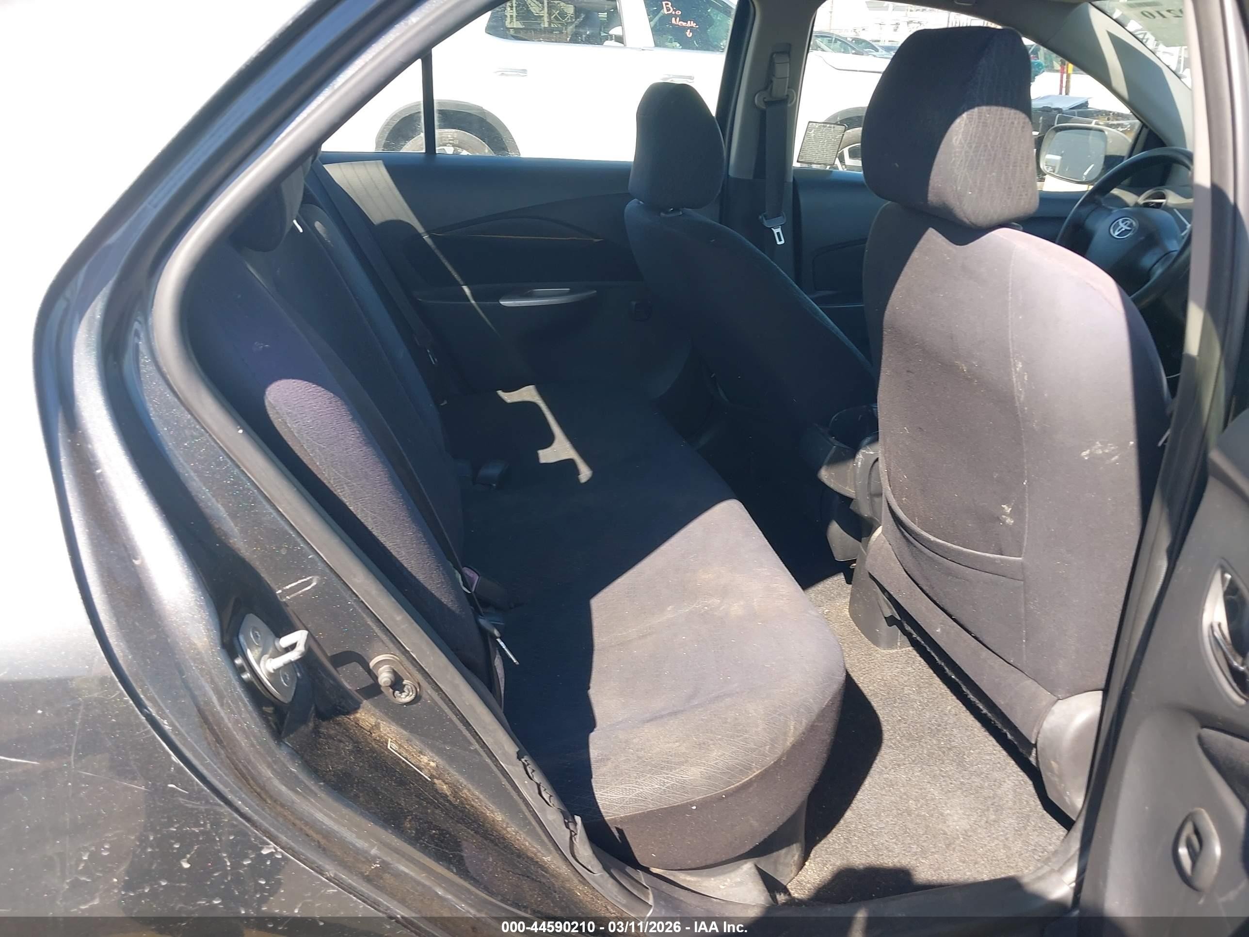 2007 Toyota Yaris   Black vin: JTDBT923071113852