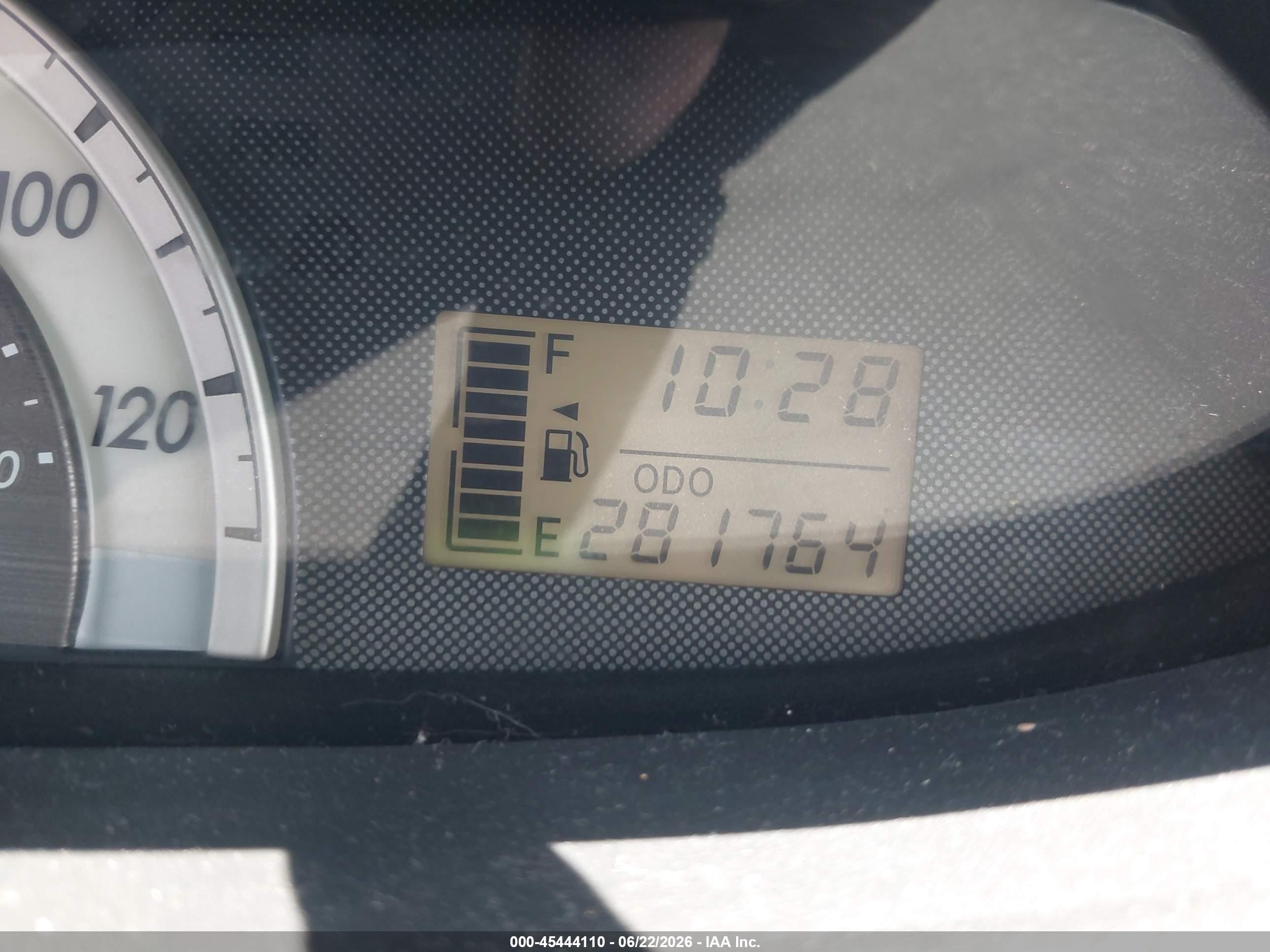 2007 Toyota Yaris   Gray vin: JTDBT923071120526