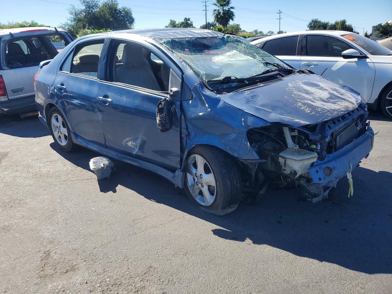2008 Toyota Yaris S Blue vin: JTDBT923081217145