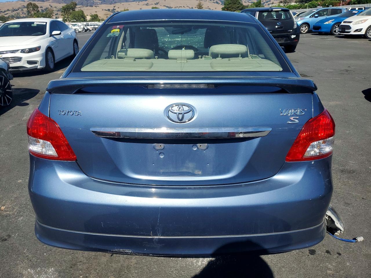 2008 Toyota Yaris S Blue vin: JTDBT923081217145