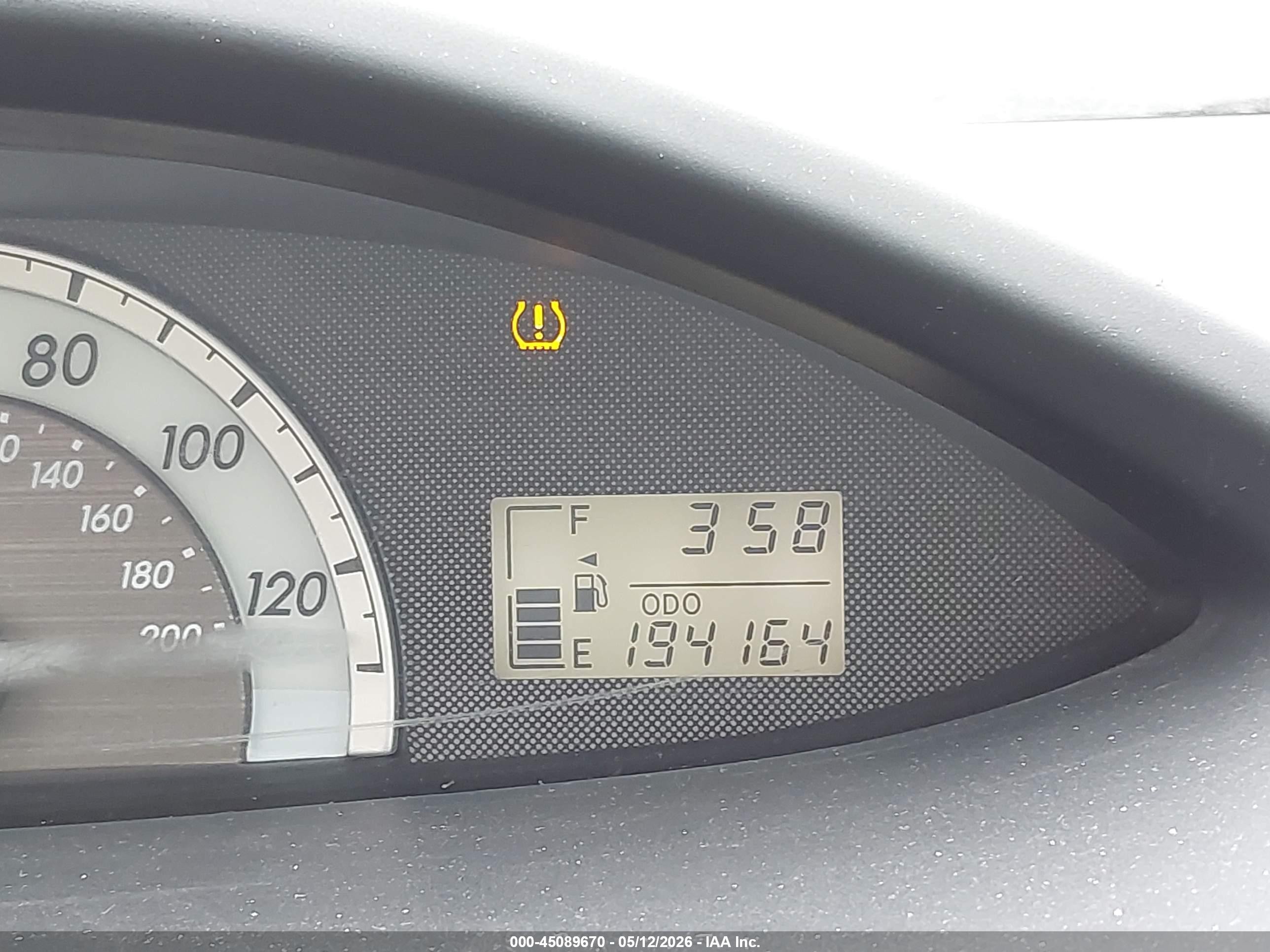 2008 Toyota Yaris   Gray vin: JTDBT923081260819
