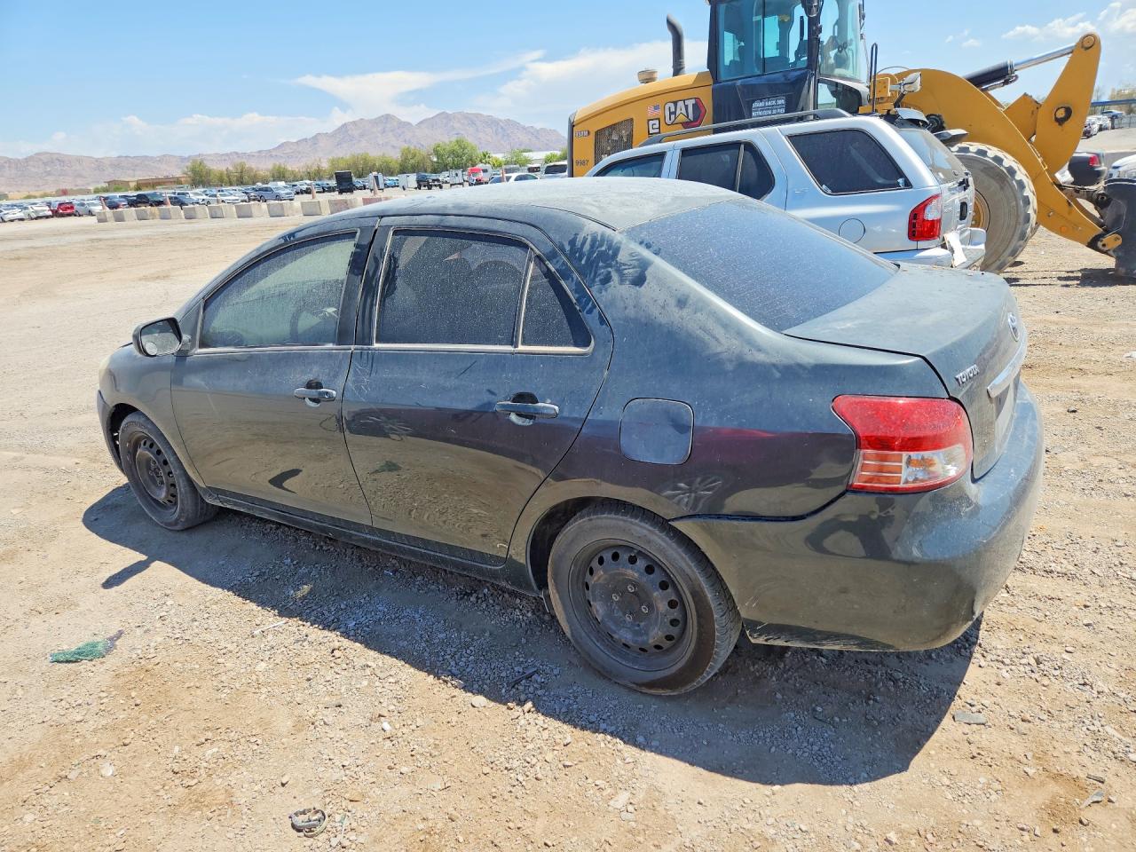 2008 Toyota Yaris Base Синий vin: JTDBT923081270802