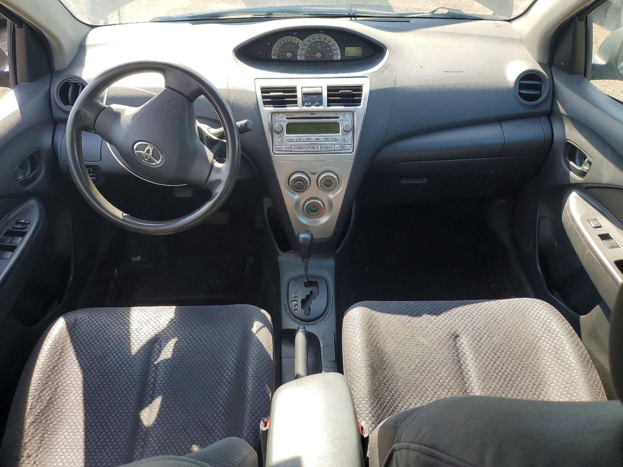2008 Toyota Yaris Base Charcoal vin: JTDBT923081288457