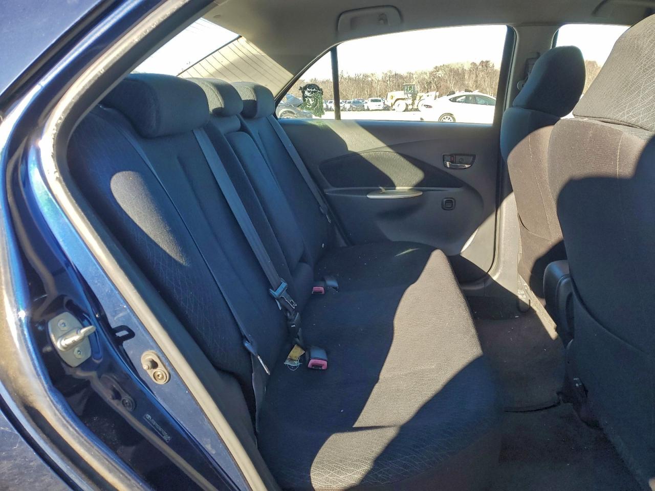 2007 Toyota Yaris Black vin: JTDBT923471025645