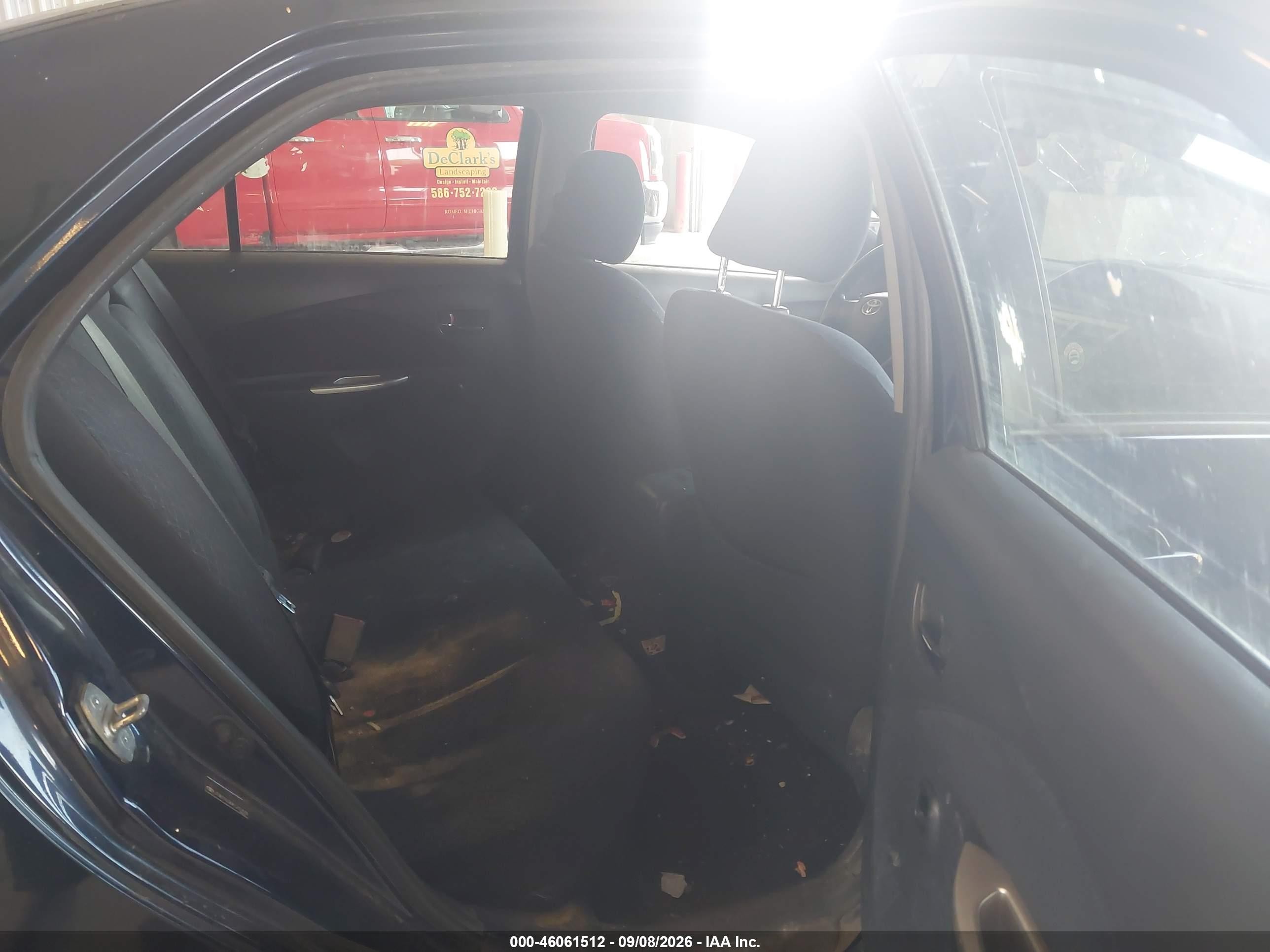 2008 Toyota Yaris   Blue vin: JTDBT923681237478