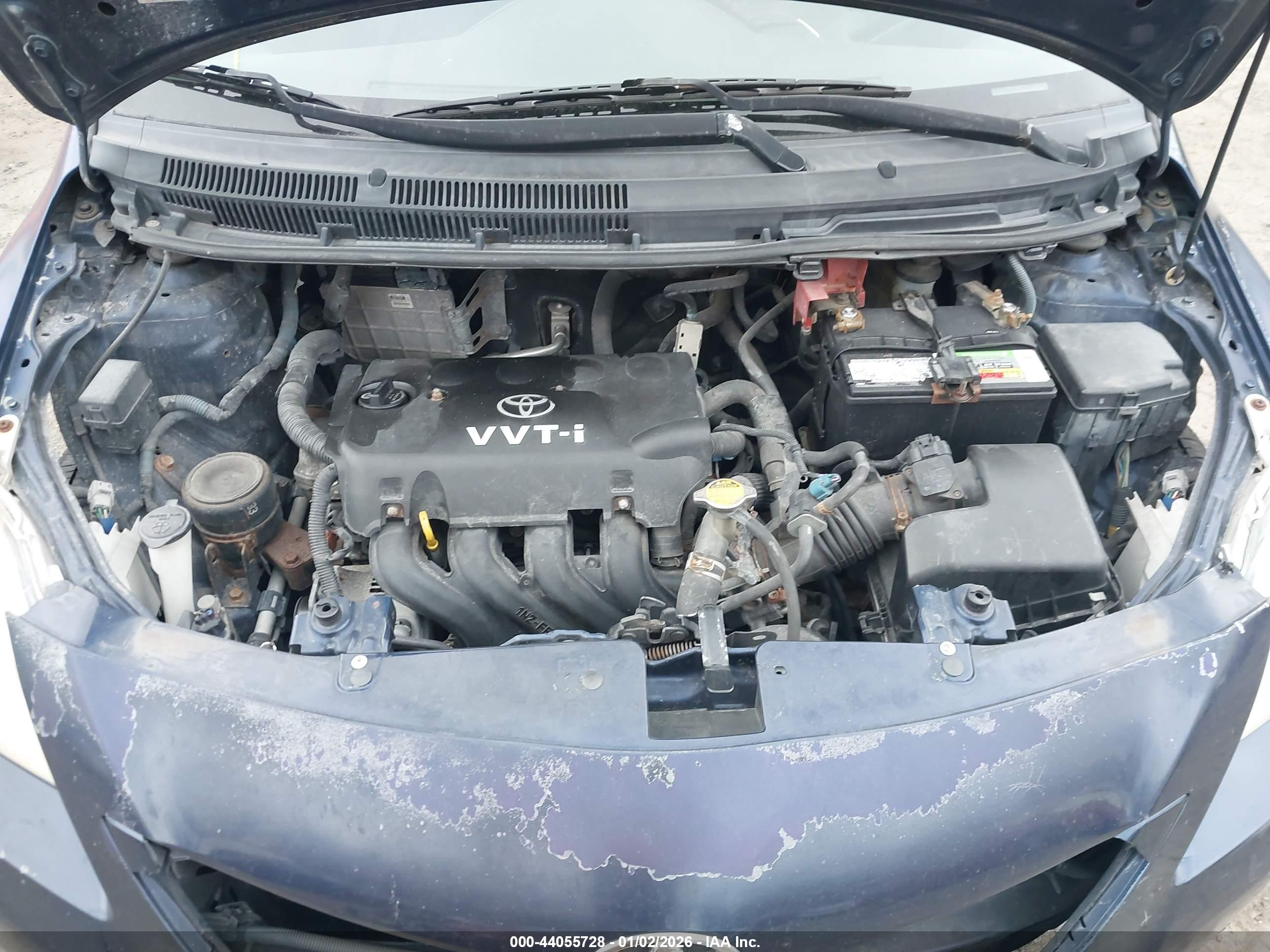 2007 Toyota Yaris   Blue vin: JTDBT923771090585