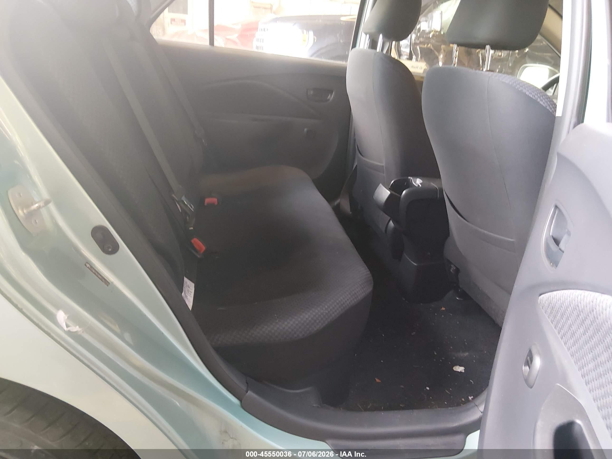 2008 Toyota Yaris   Light Blue vin: JTDBT923881267775