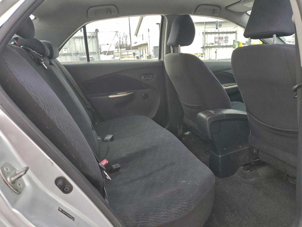 2008 Toyota Yaris Серебряный vin: JTDBT923X84005741