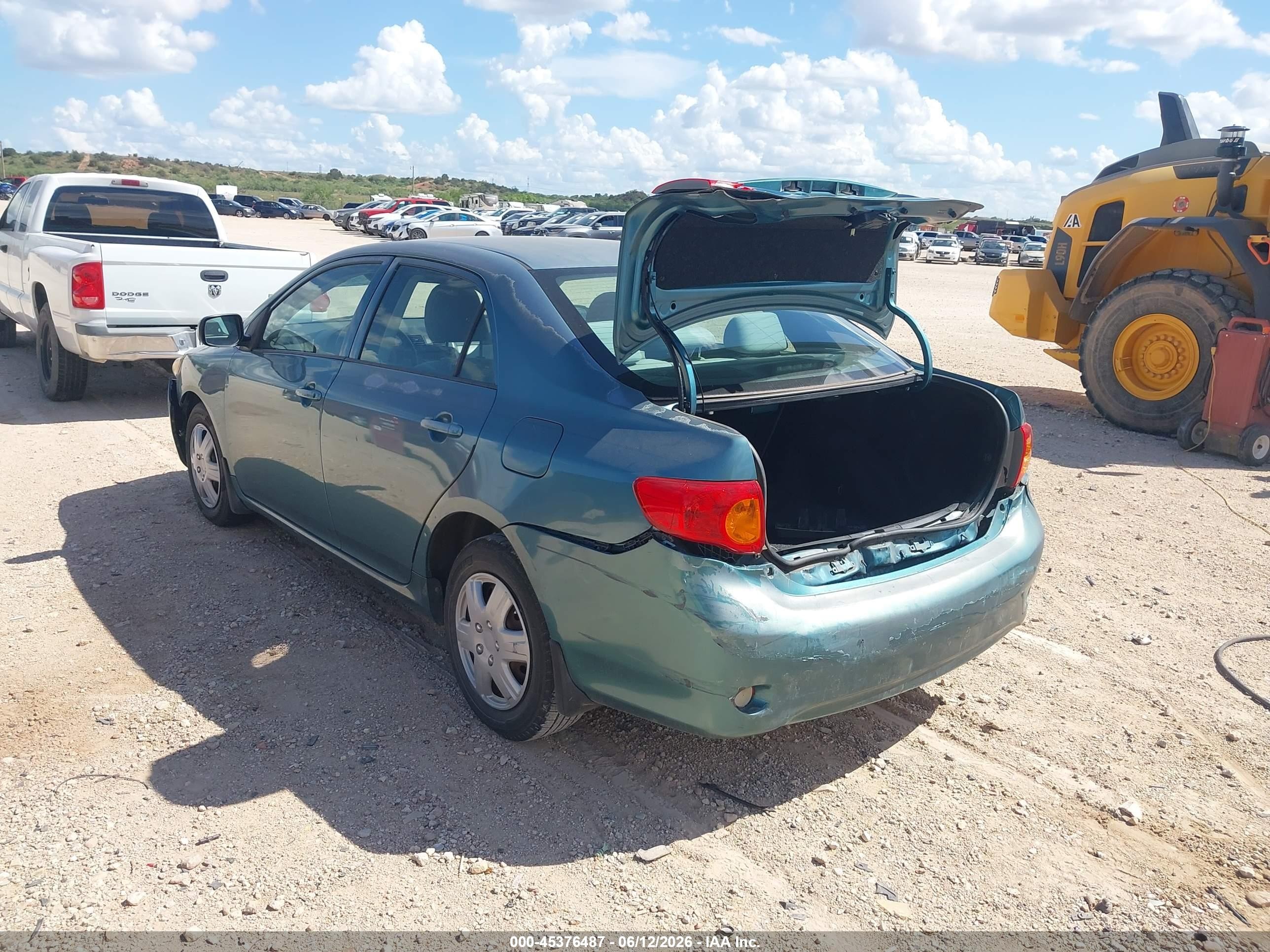 2010 Toyota Corolla Green vin: JTDBU4EE0A9102310