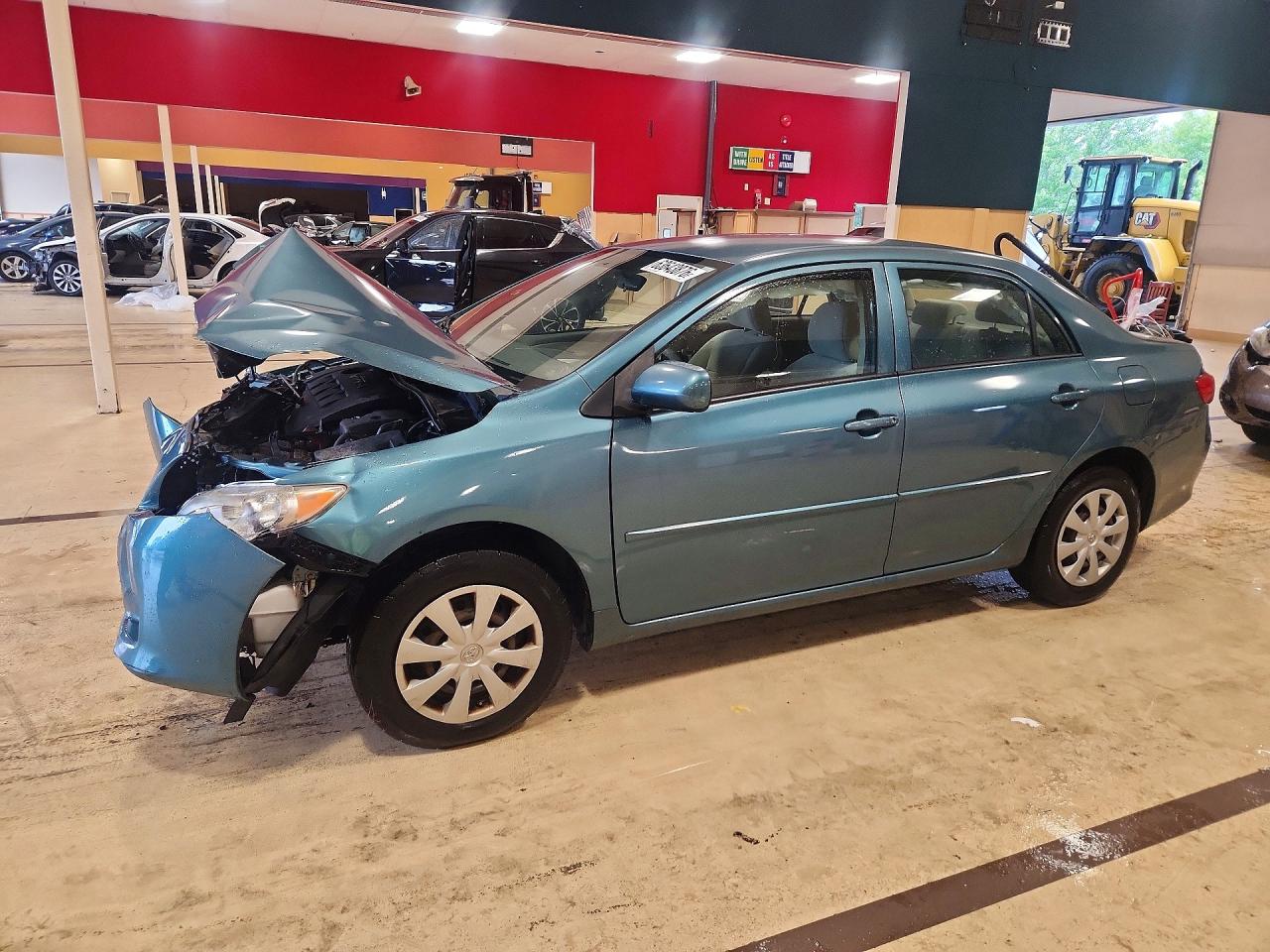 2010 Toyota Corolla Le Gray vin: JTDBU4EE0A9118443