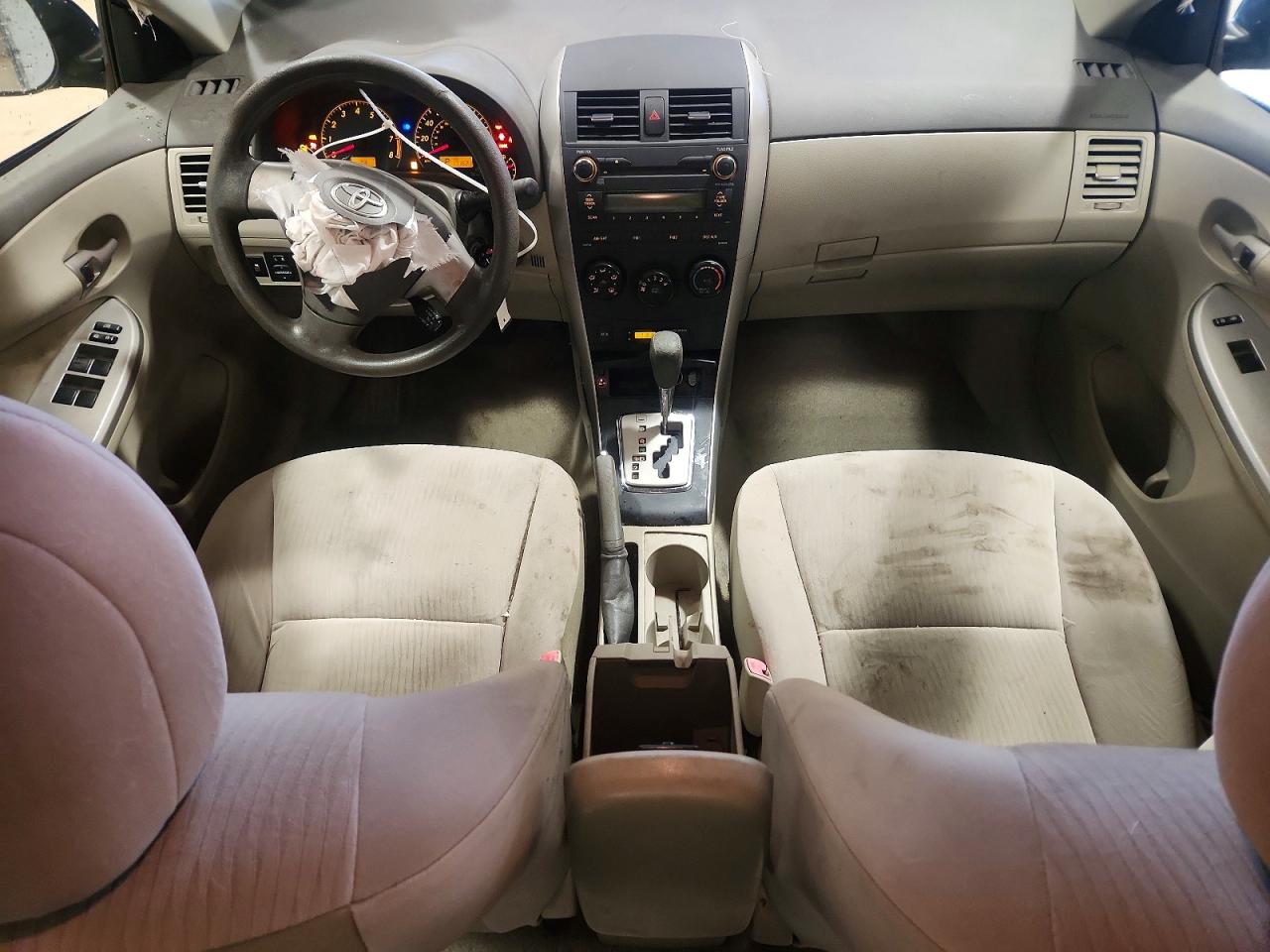 2010 Toyota Corolla Le Gray vin: JTDBU4EE0A9118443