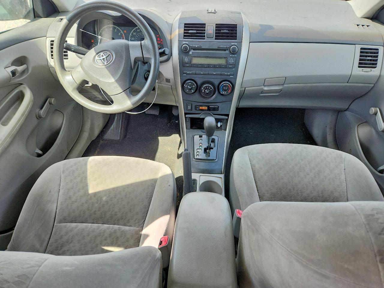 2010 Toyota Corolla Base Gray vin: JTDBU4EE0AJ058114