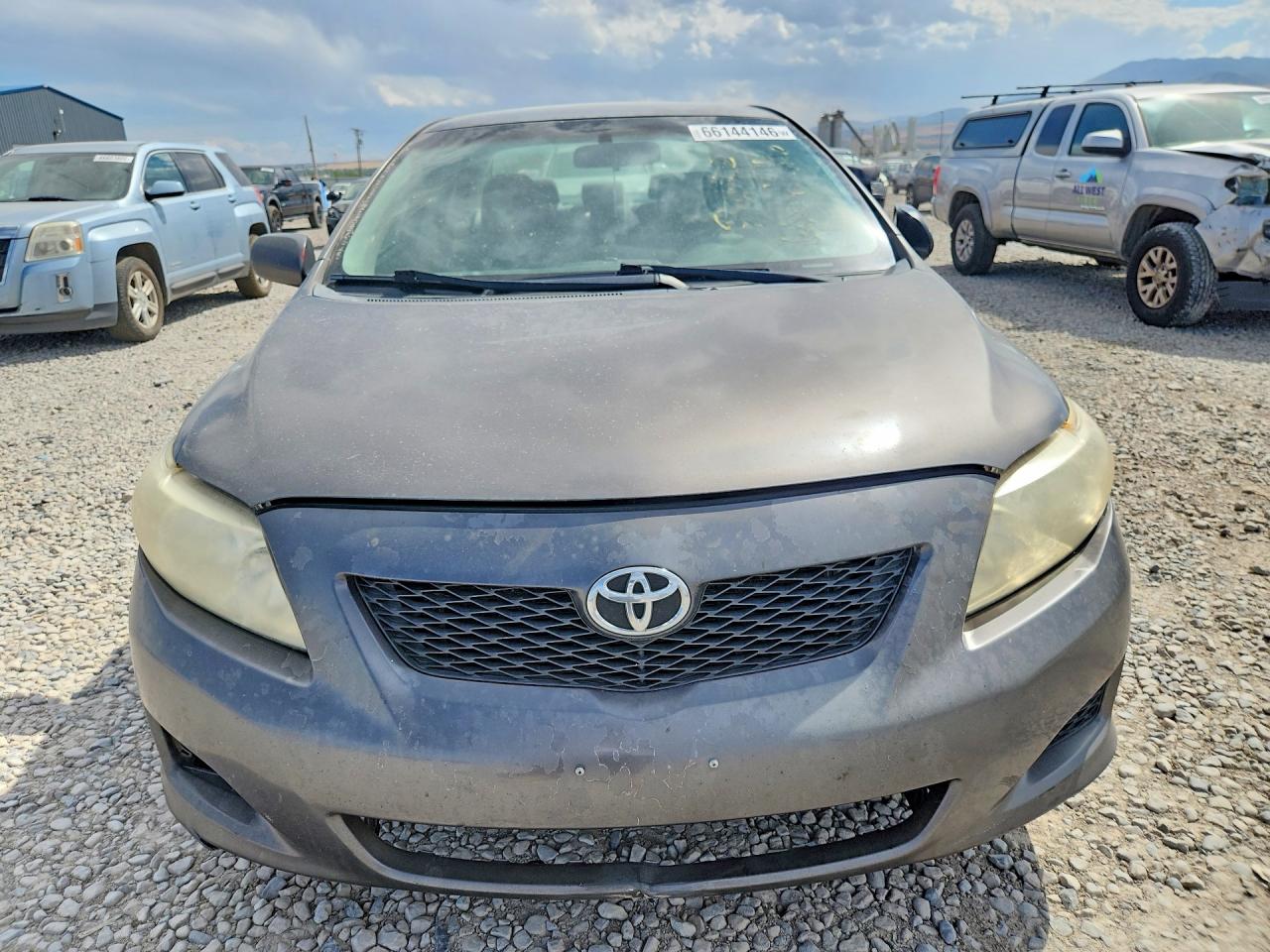 2010 Toyota Corolla Base Gray vin: JTDBU4EE0AJ058114