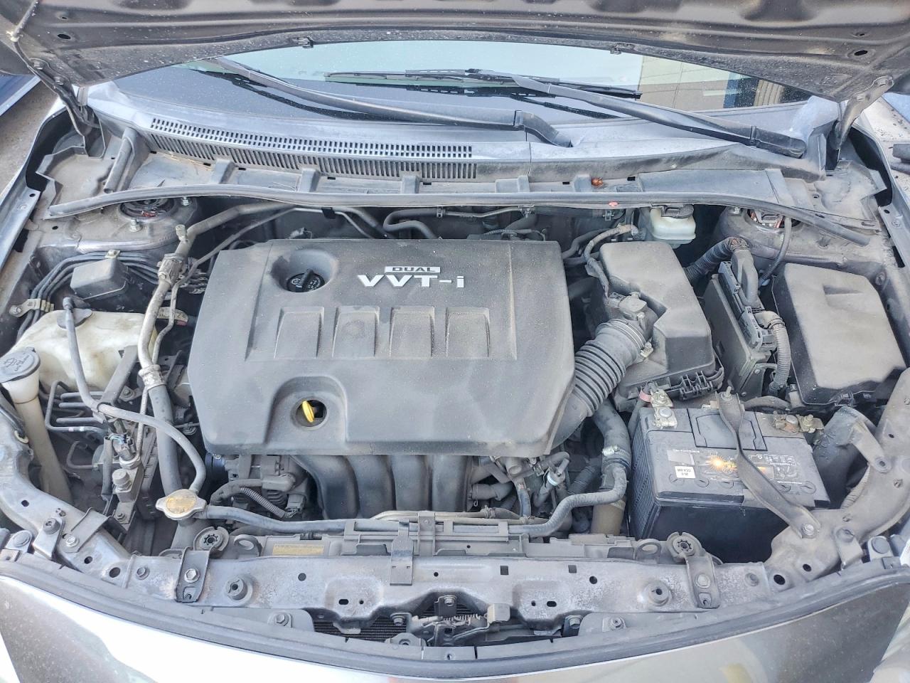2010 Toyota Corolla Le Gray vin: JTDBU4EE0AJ062308
