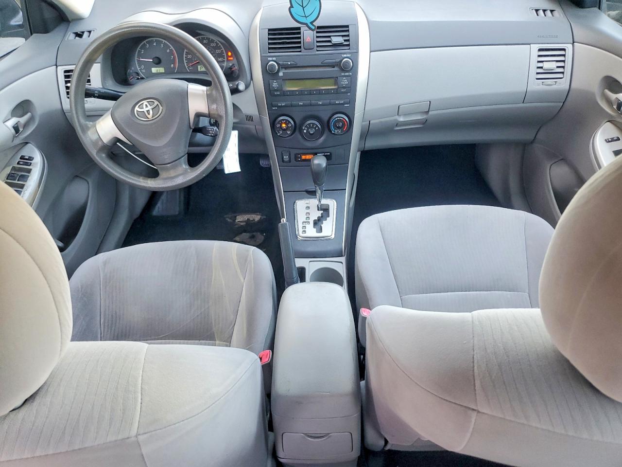 2010 Toyota Corolla Le Gray vin: JTDBU4EE0AJ062308
