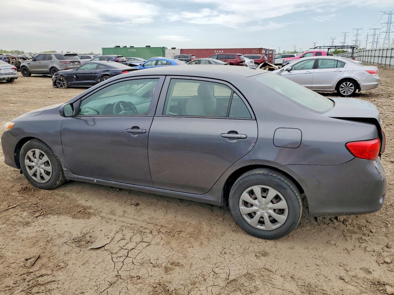 2010 Toyota Corolla Gray vin: JTDBU4EE0AJ073115
