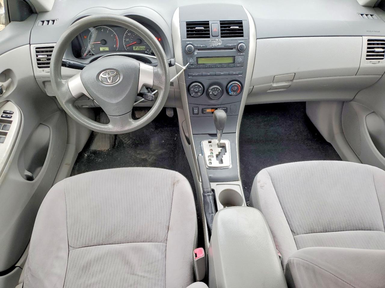 2010 Toyota Corolla Gray vin: JTDBU4EE0AJ073115