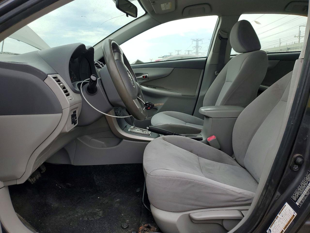 2010 Toyota Corolla Gray vin: JTDBU4EE0AJ073115