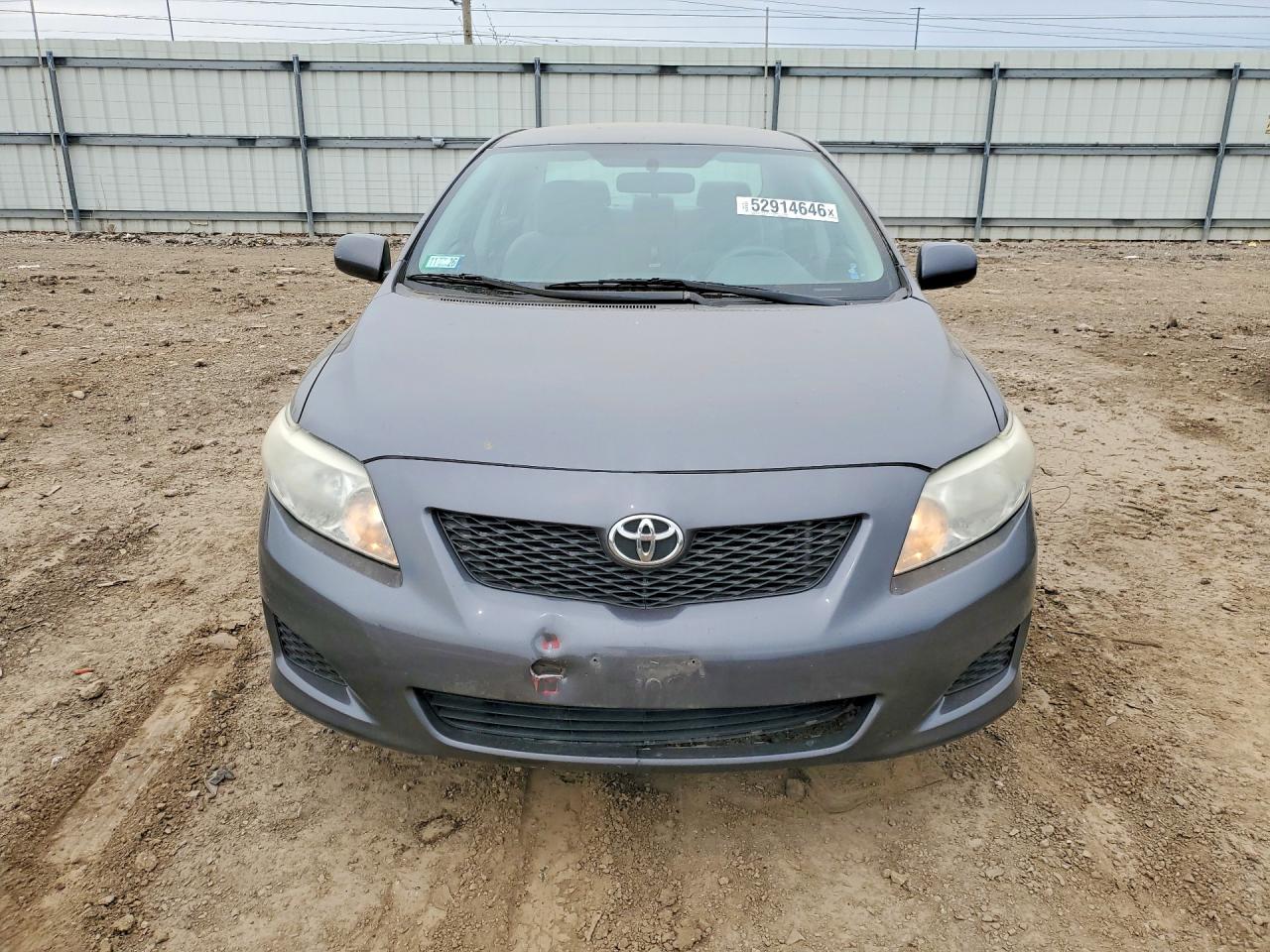2010 Toyota Corolla Gray vin: JTDBU4EE0AJ073115