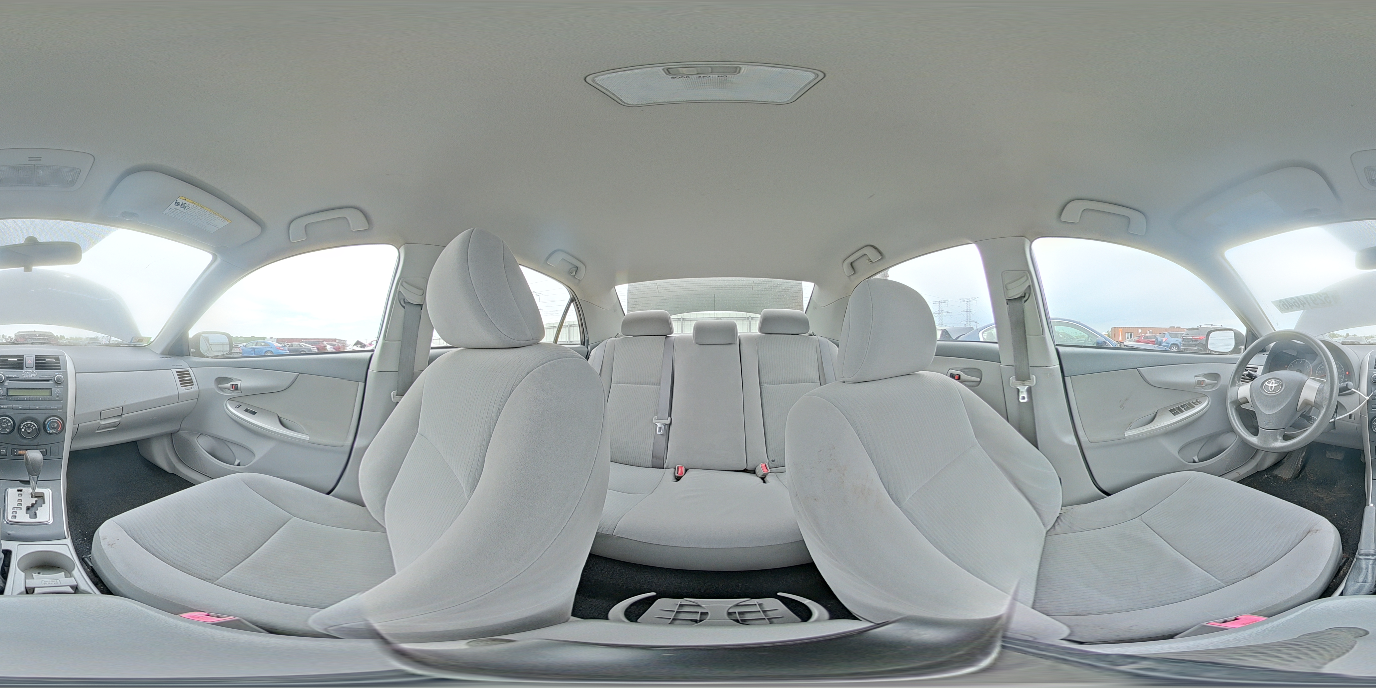 2010 Toyota Corolla Gray vin: JTDBU4EE0AJ073115