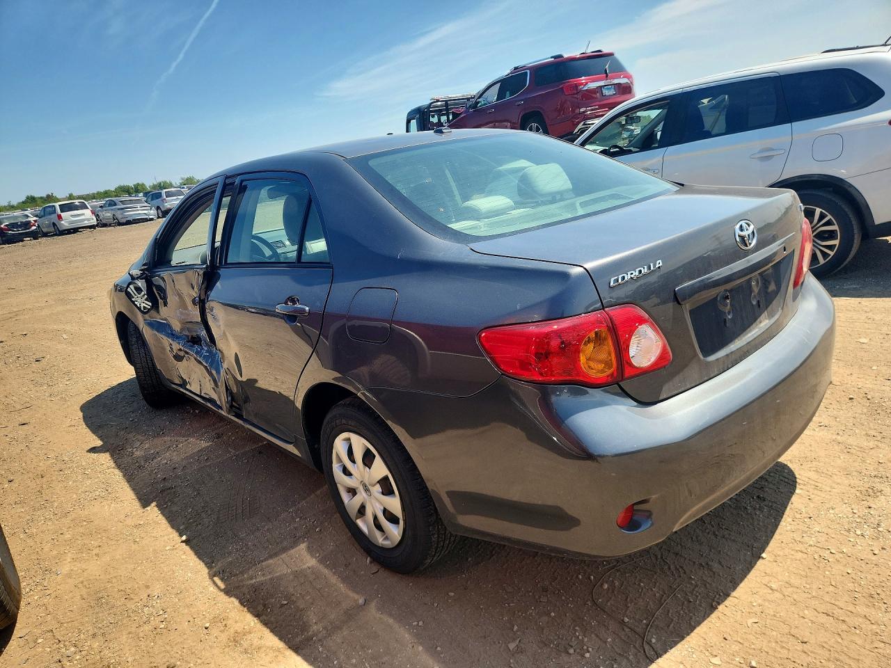 2010 Toyota Corolla Le Gray vin: JTDBU4EE0AJ081408
