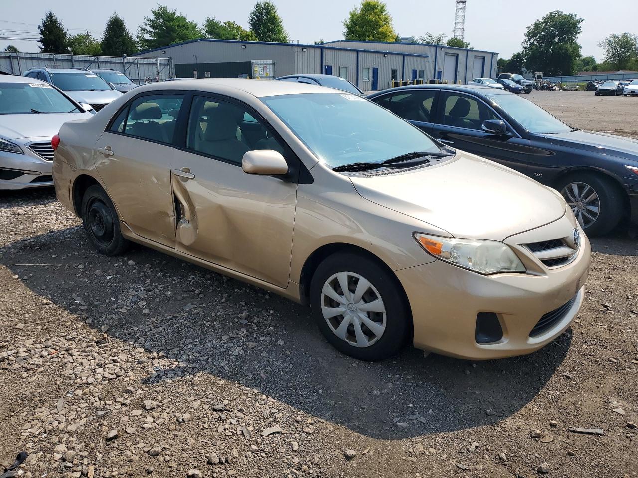 2011 Toyota Corolla Le Gold vin: JTDBU4EE0B9126060