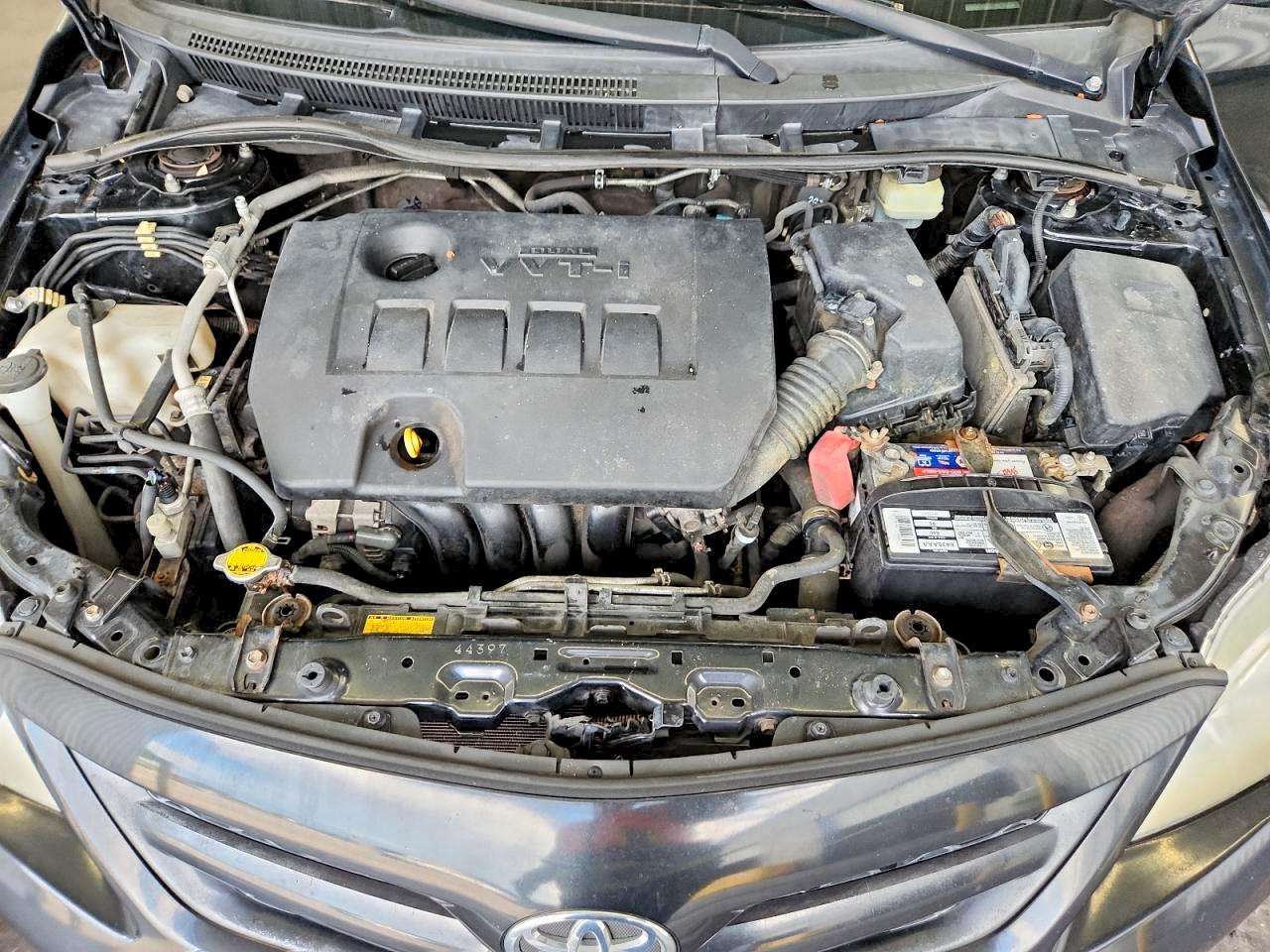 2011 Toyota Corolla Le Черный vin: JTDBU4EE0B9131601