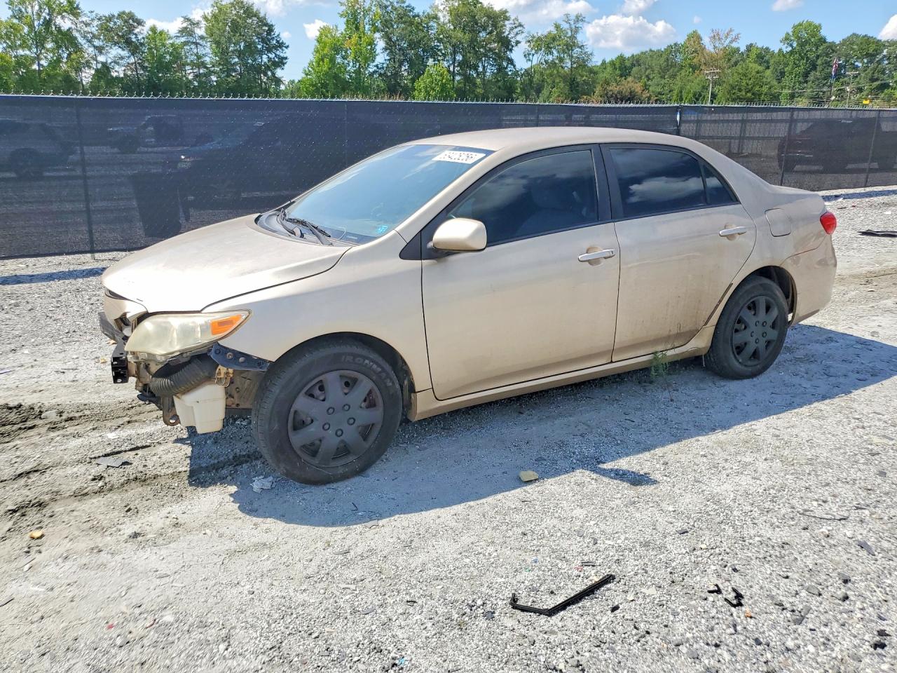 2011 Toyota Corolla Le Золотой vin: JTDBU4EE0B9138662