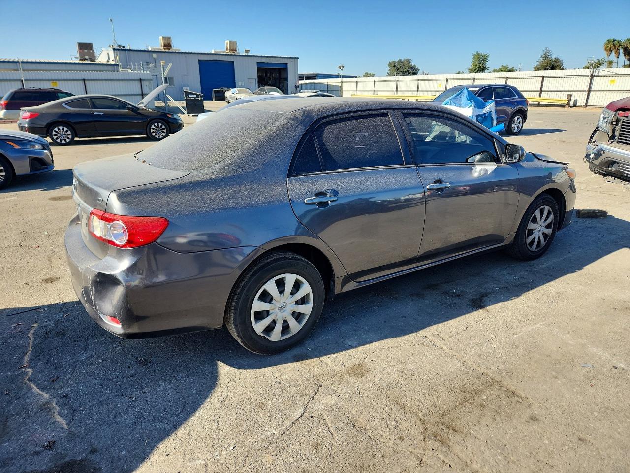 2011 Toyota Corolla Le Gray vin: JTDBU4EE0B9139908