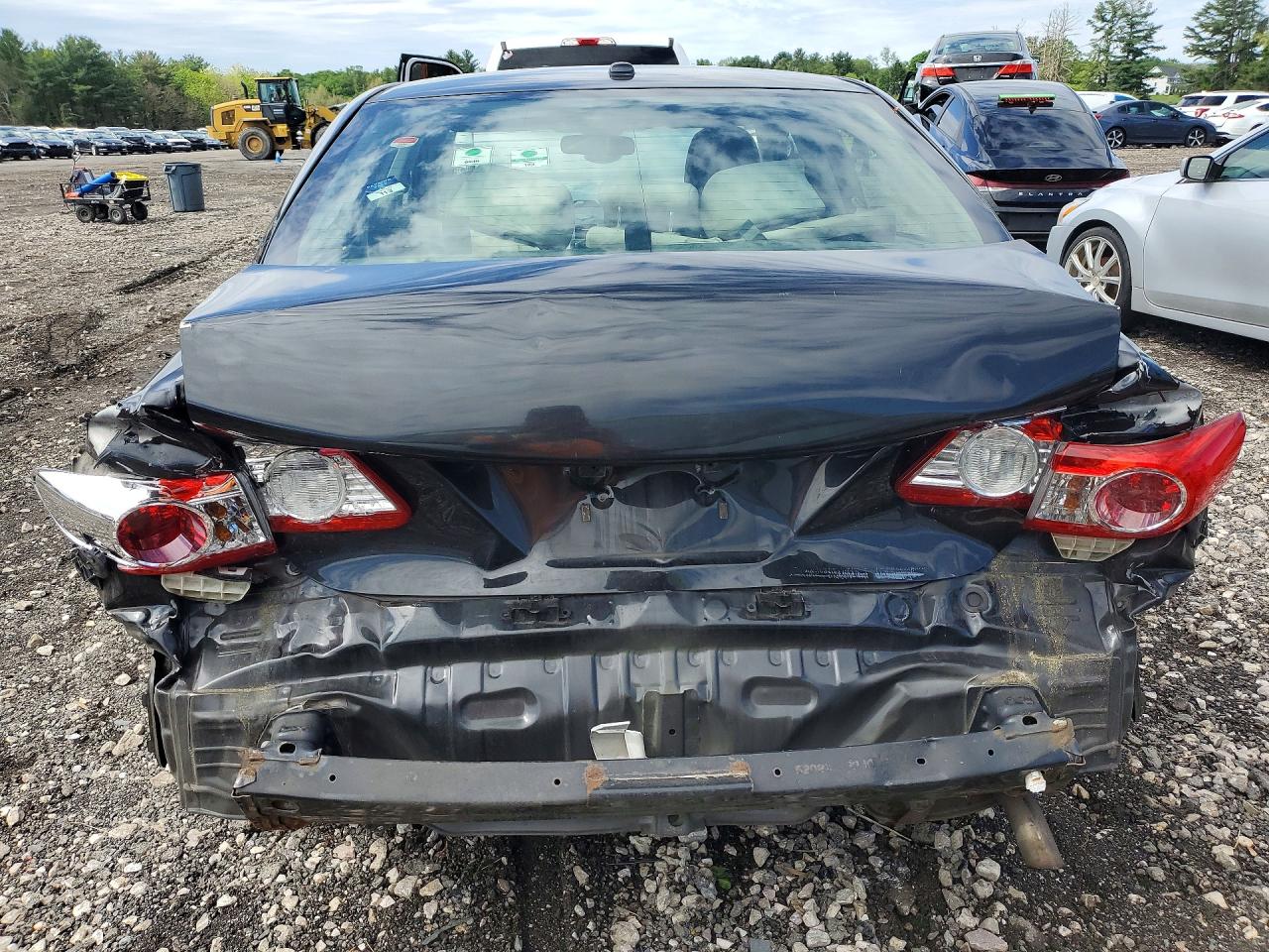 2011 Toyota Corolla Le Черный vin: JTDBU4EE0B9146759