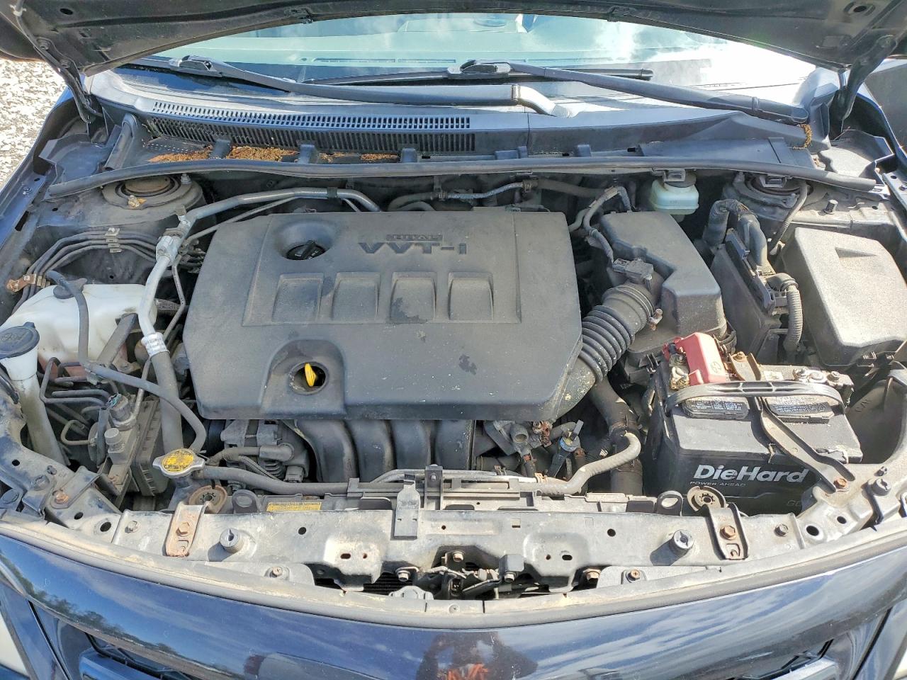 2011 Toyota Corolla Le Черный vin: JTDBU4EE0B9146759