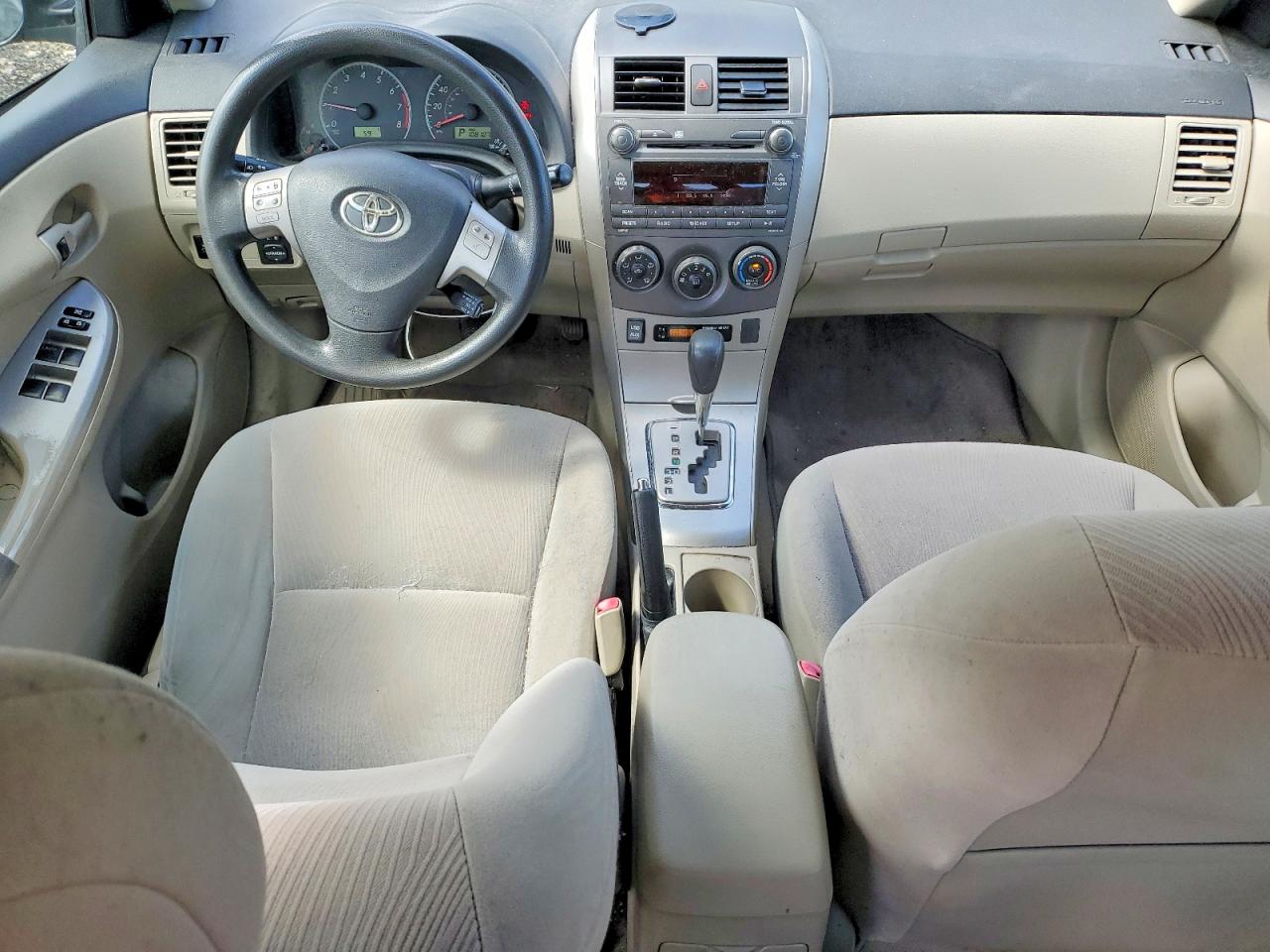 2011 Toyota Corolla Le Черный vin: JTDBU4EE0B9146759