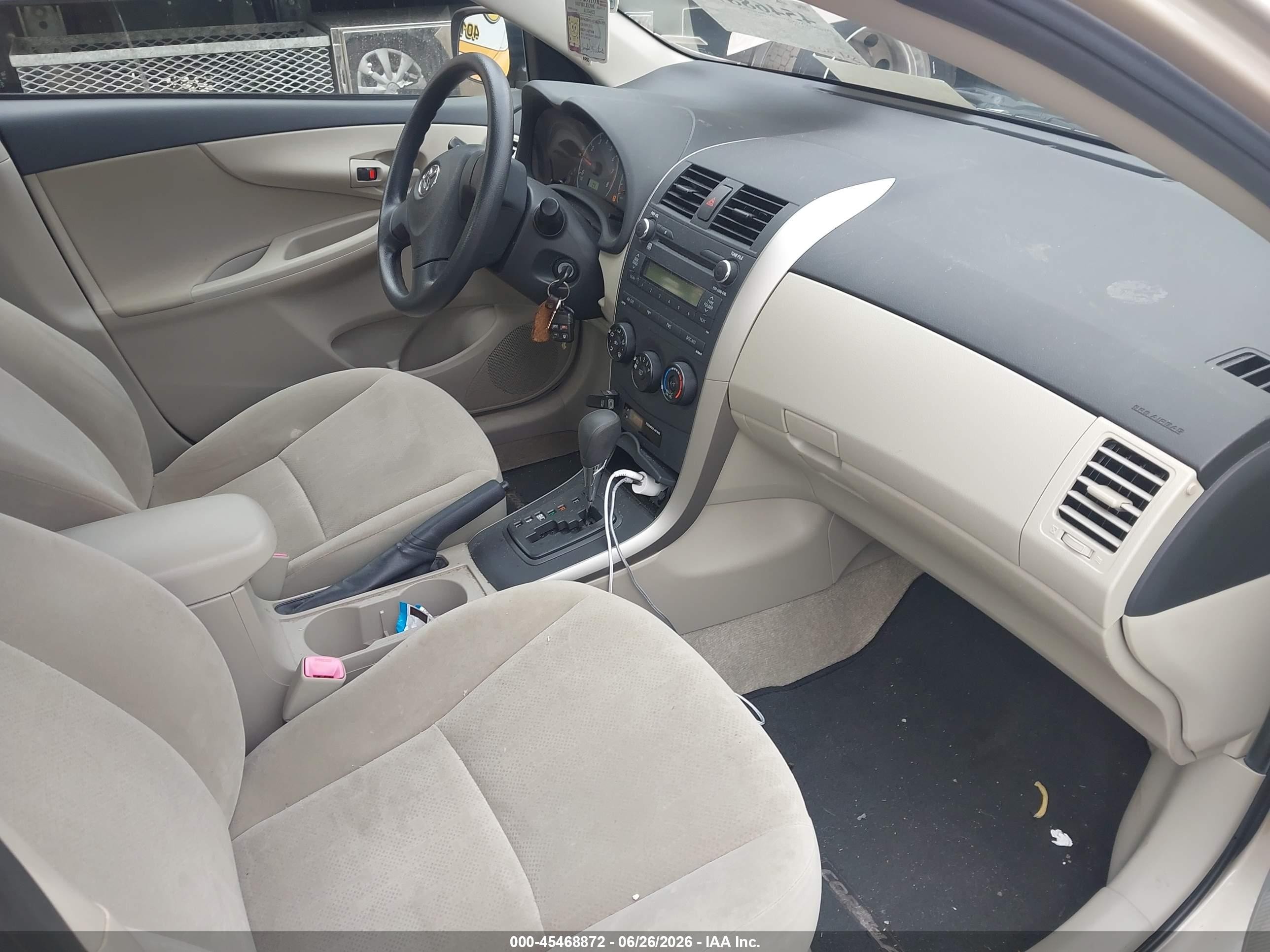 2011 Toyota Corolla S/le Золотой vin: JTDBU4EE0B9152772