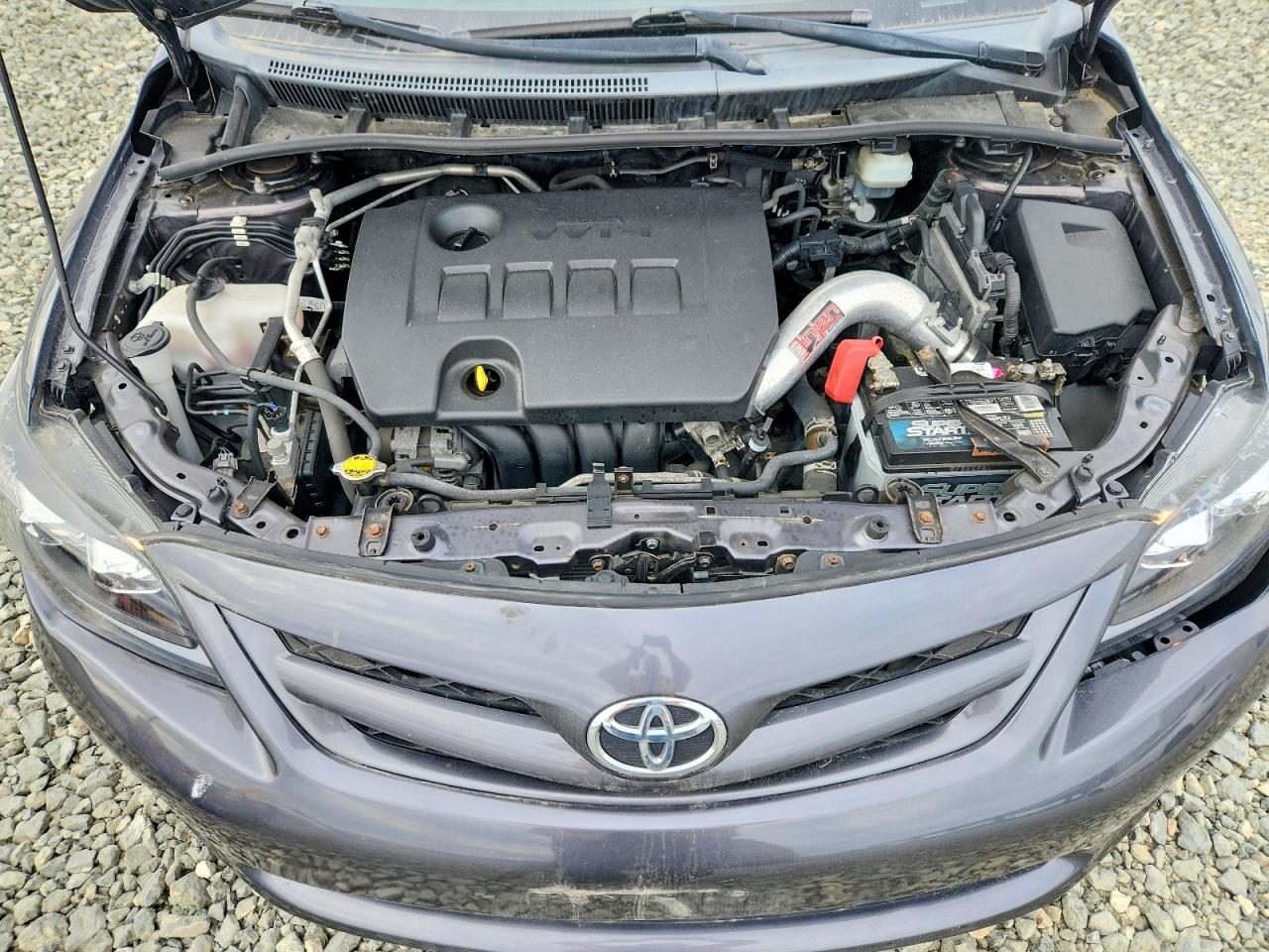 2013 Toyota Corolla Le Gray vin: JTDBU4EE0DJ112256