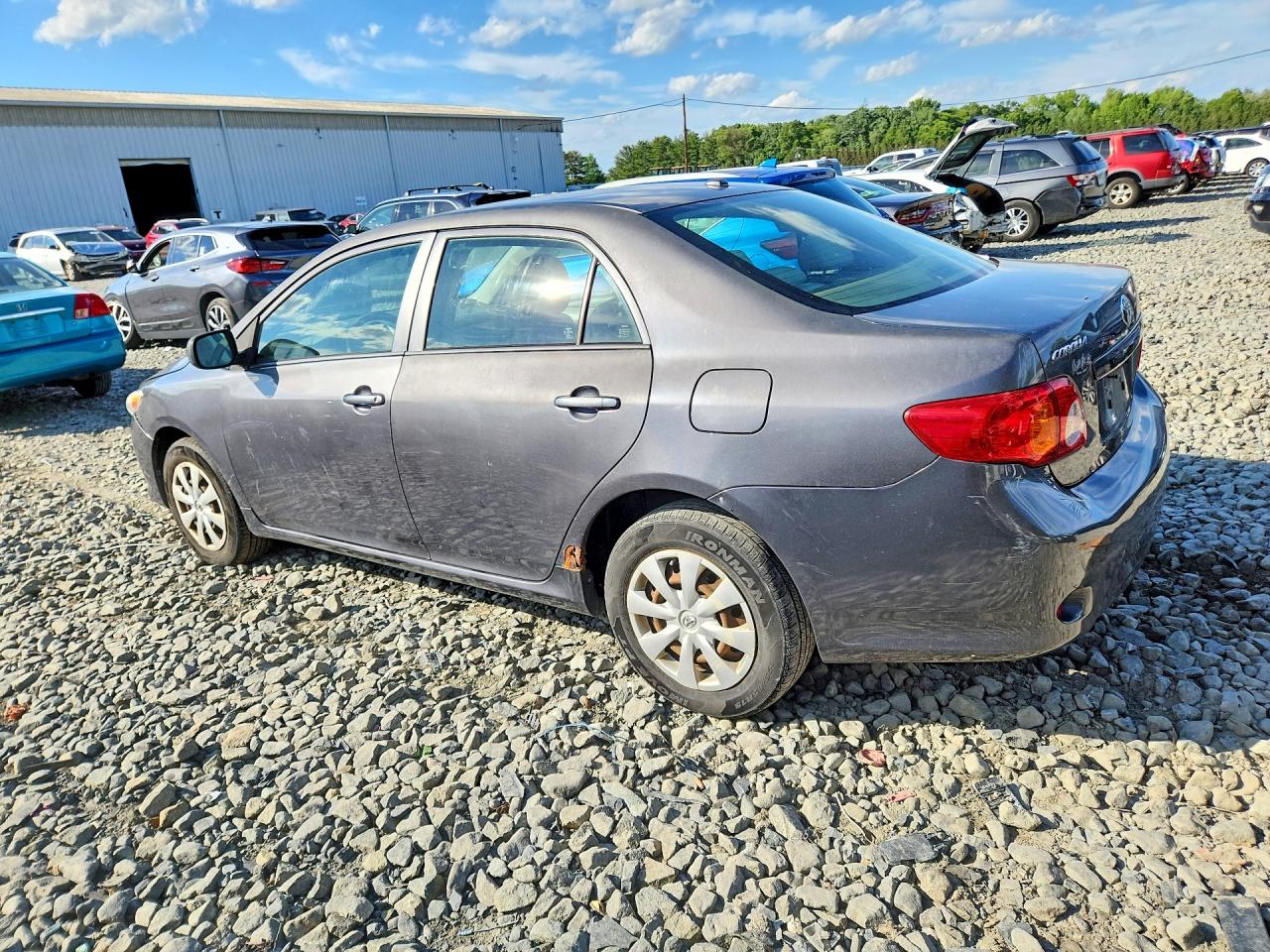 2010 Toyota Corolla Le Gray vin: JTDBU4EE1AJ058560