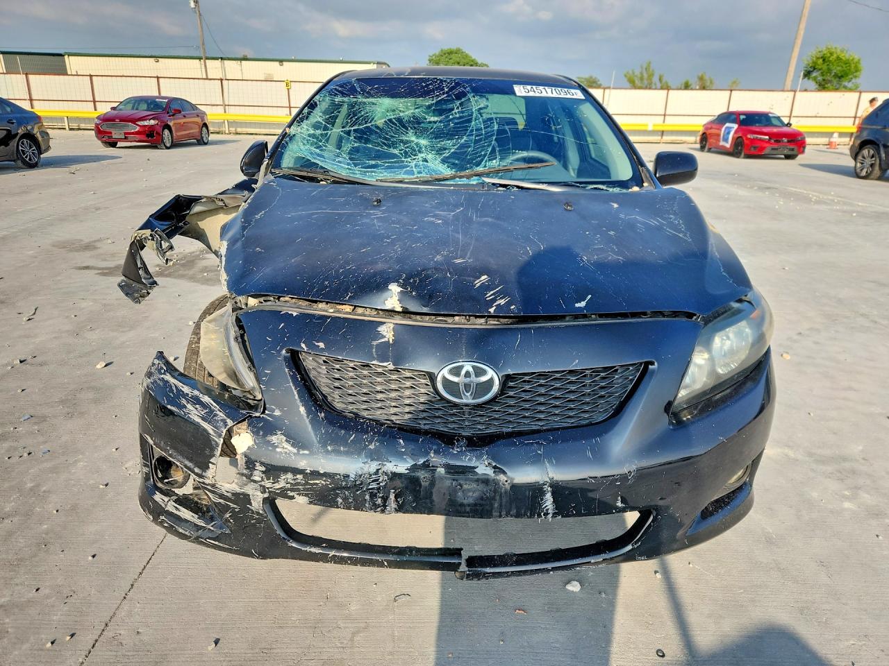 2010 Toyota Corolla Le Black vin: JTDBU4EE1AJ075682