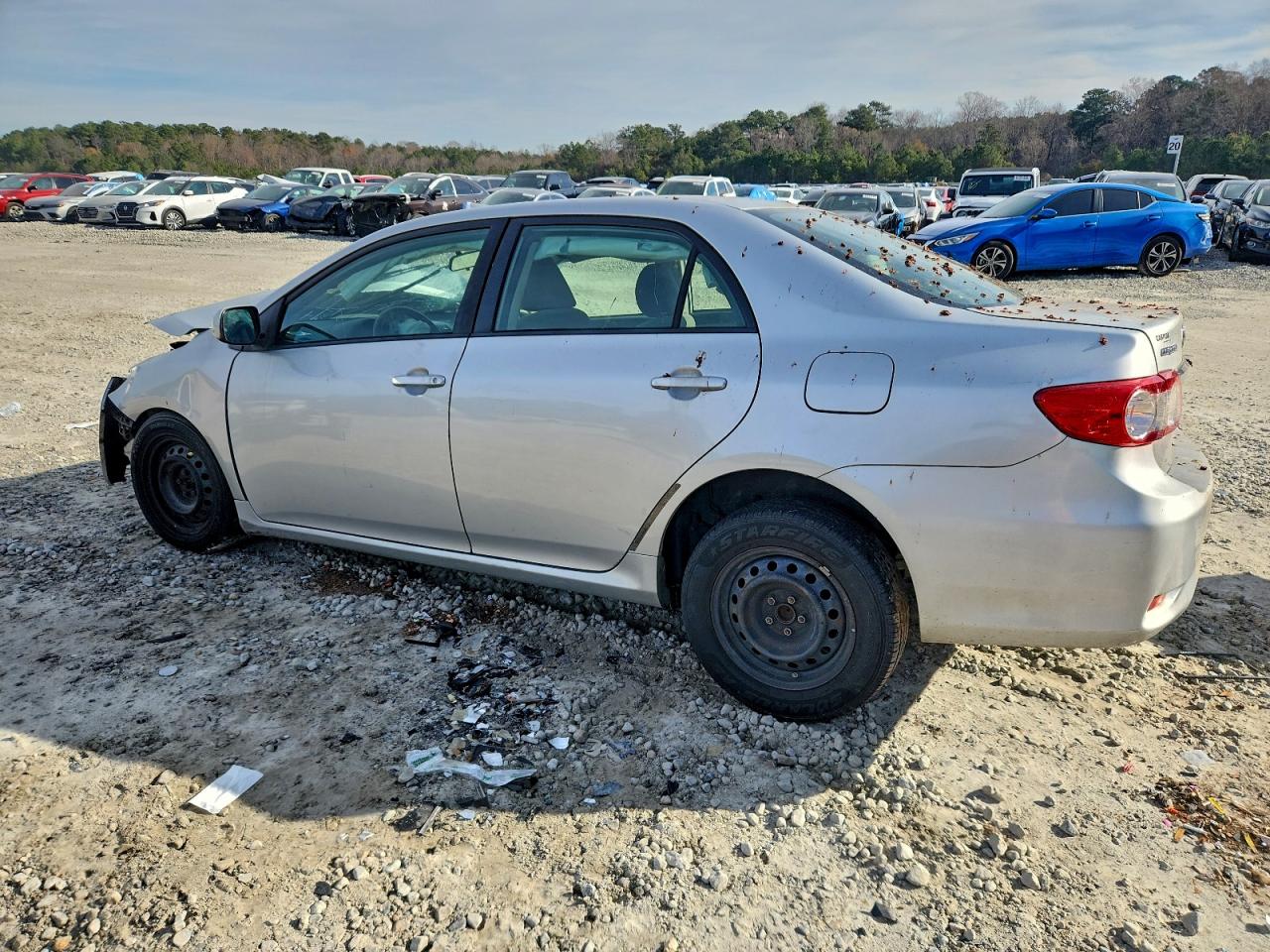 2011 Toyota Corolla Base Silver vin: JTDBU4EE1B9149301