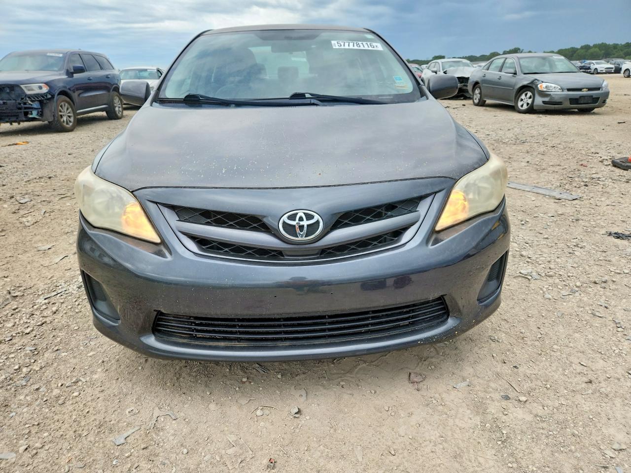 2011 Toyota Corolla Le Gray vin: JTDBU4EE1BJ092127