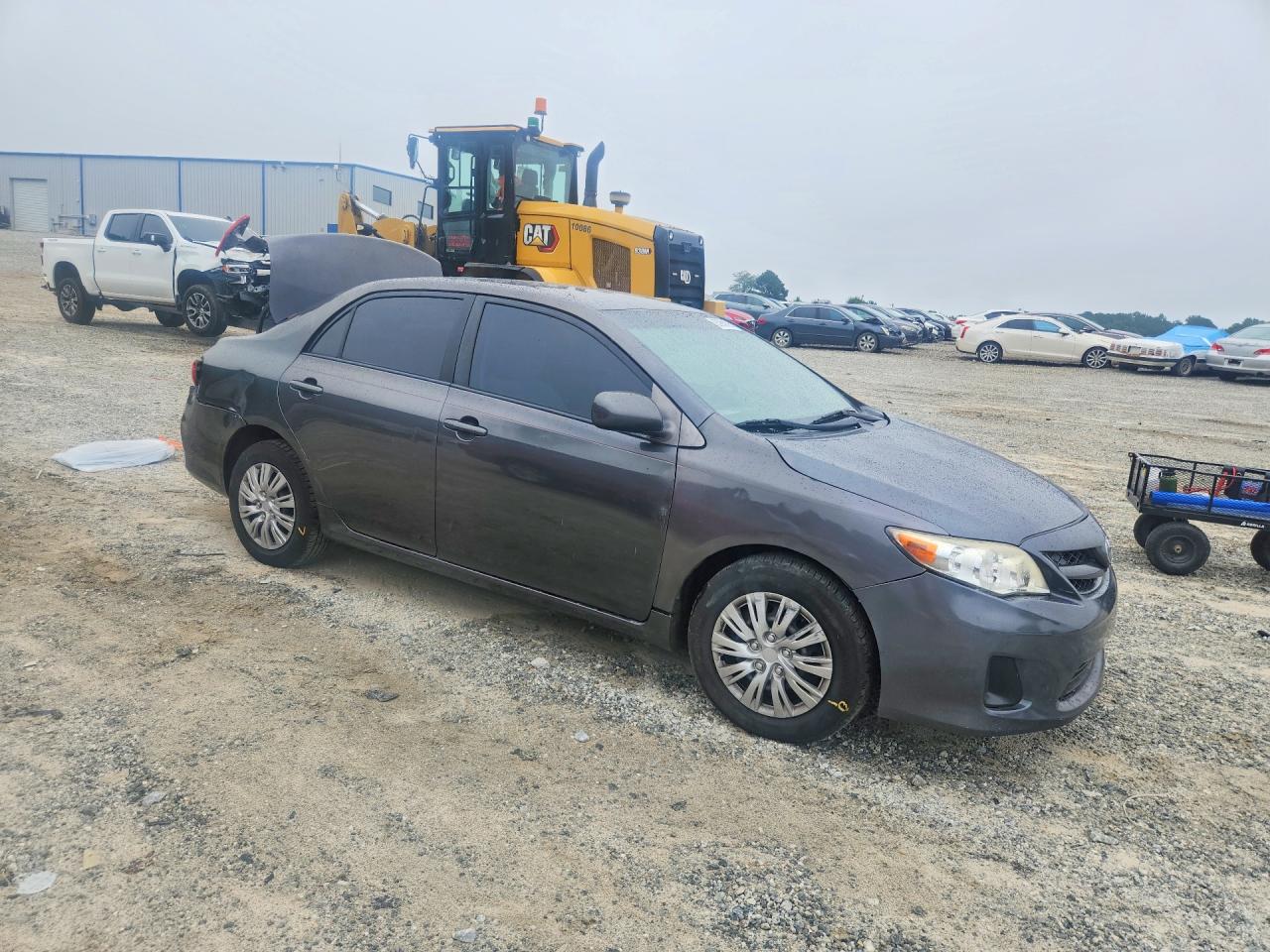 2011 Toyota Corolla Le Gray vin: JTDBU4EE1BJ094282