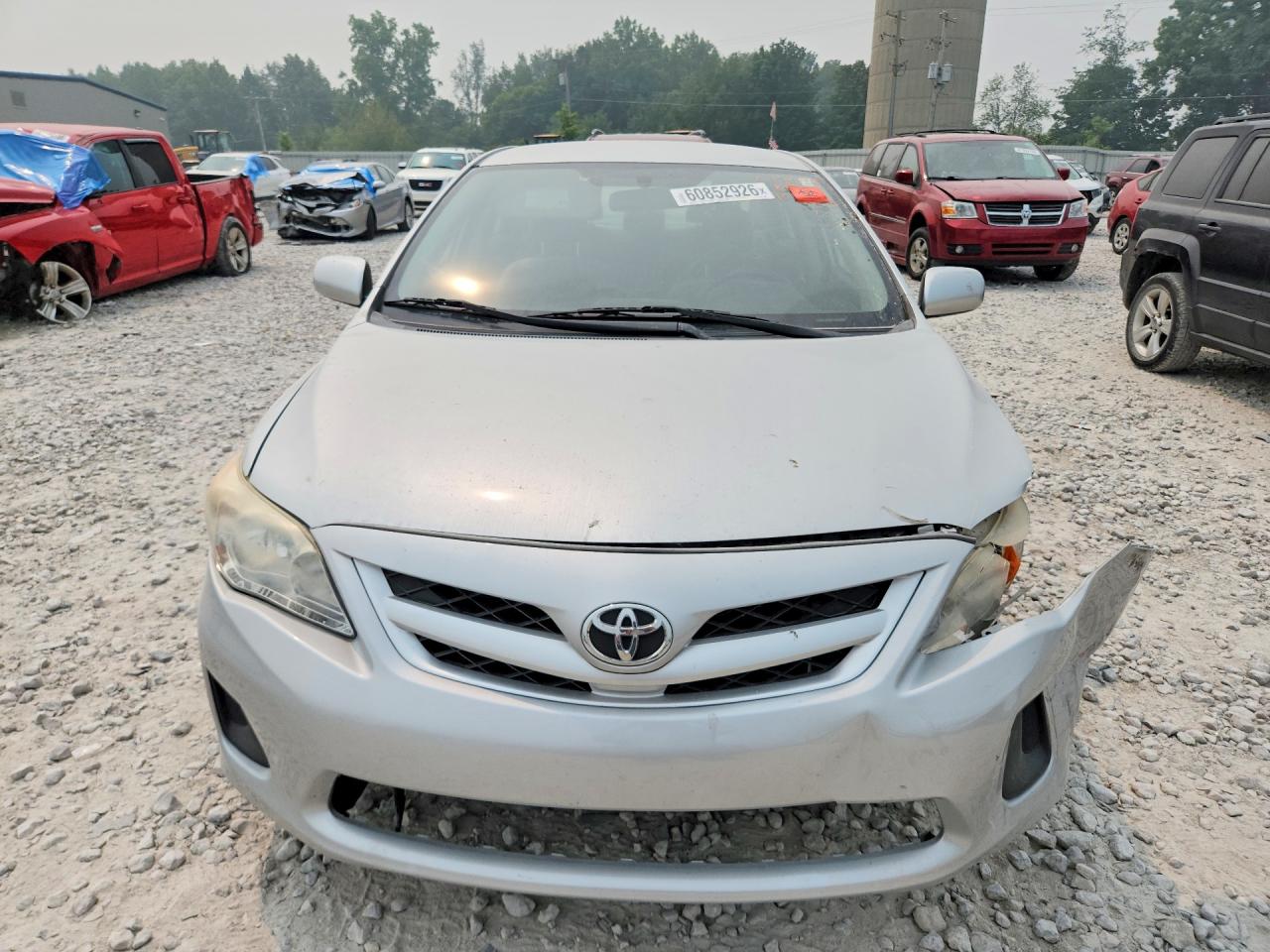 2011 Toyota Corolla Le Silver vin: JTDBU4EE1BJ103305