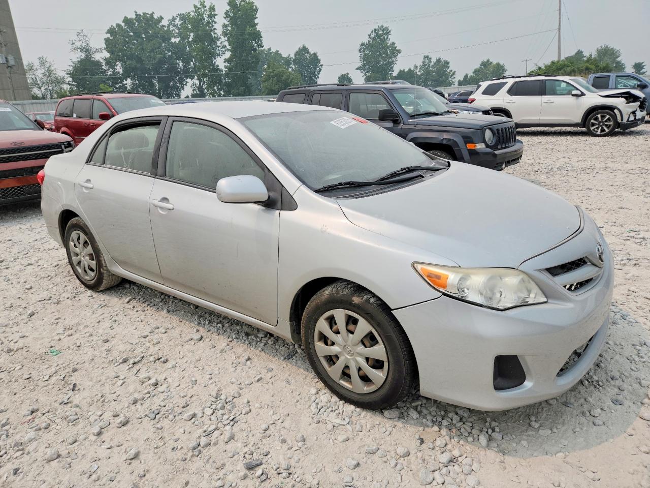 2011 Toyota Corolla Le Silver vin: JTDBU4EE1BJ103305