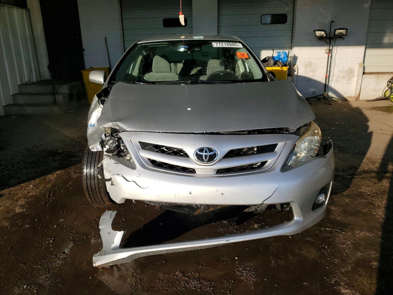 2012 Toyota Corolla Le Silver vin: JTDBU4EE1C9172627