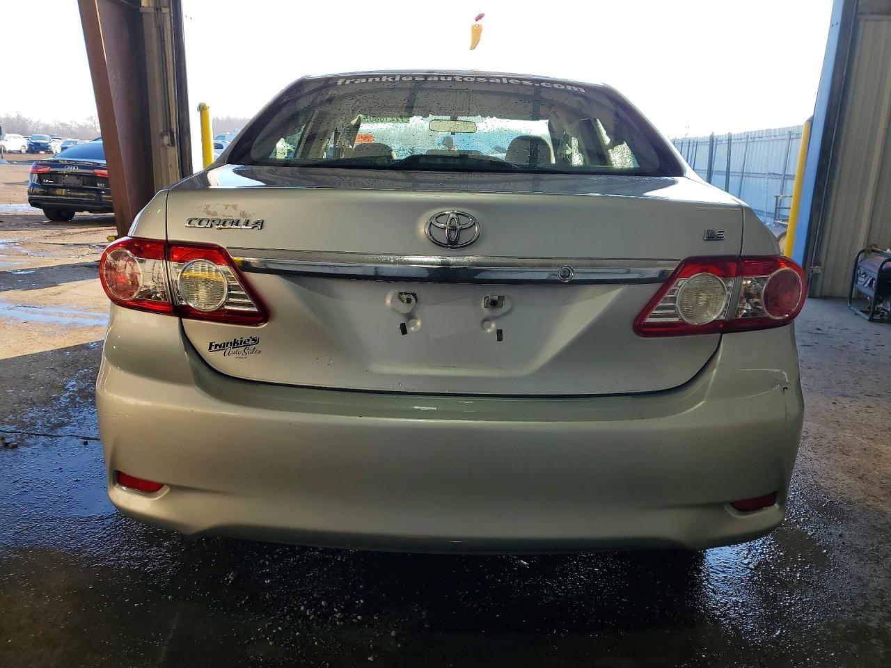 2012 Toyota Corolla Le Silver vin: JTDBU4EE1C9172627